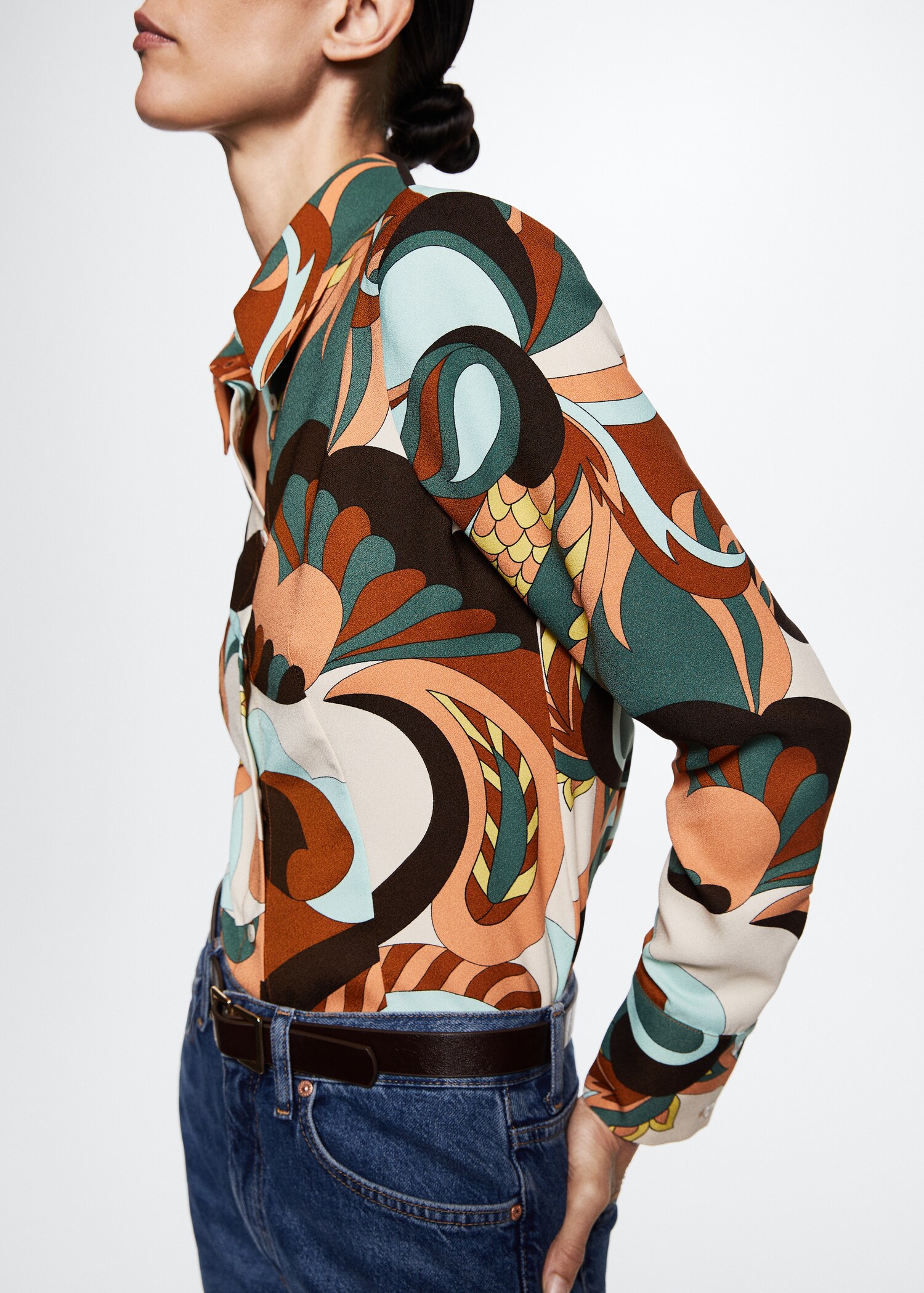 Hemd mit Retro-Muster - Detail des Artikels 6
