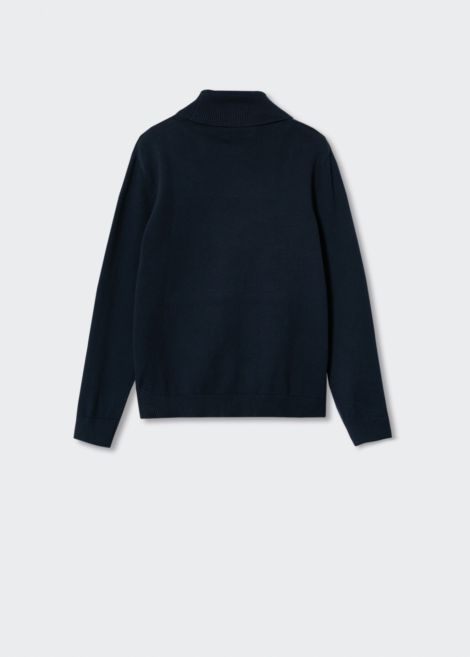 Jersey punto cuello vuelto - Reverso del artículo