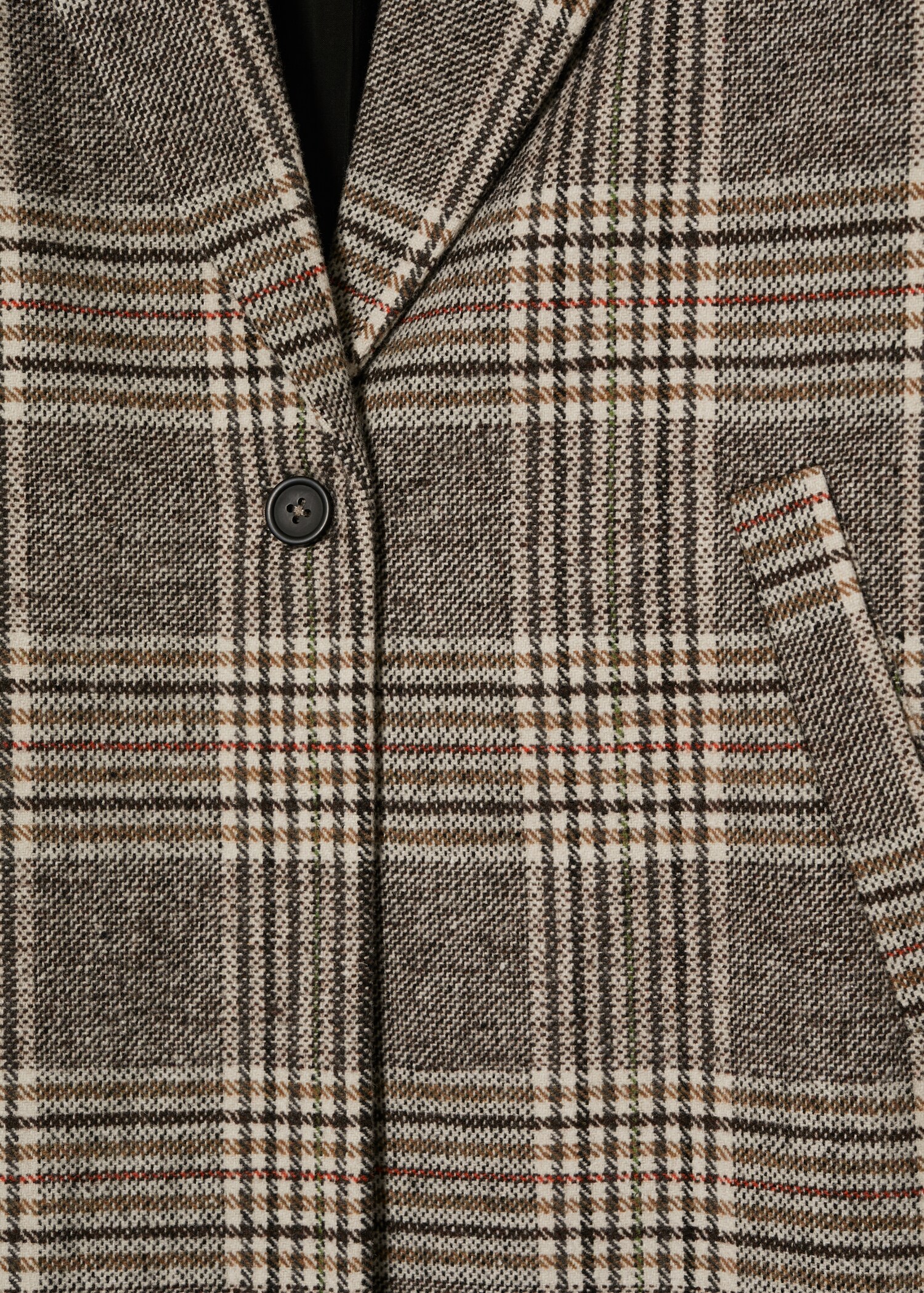 Lapelled straight-cut coat - Details of the article 8