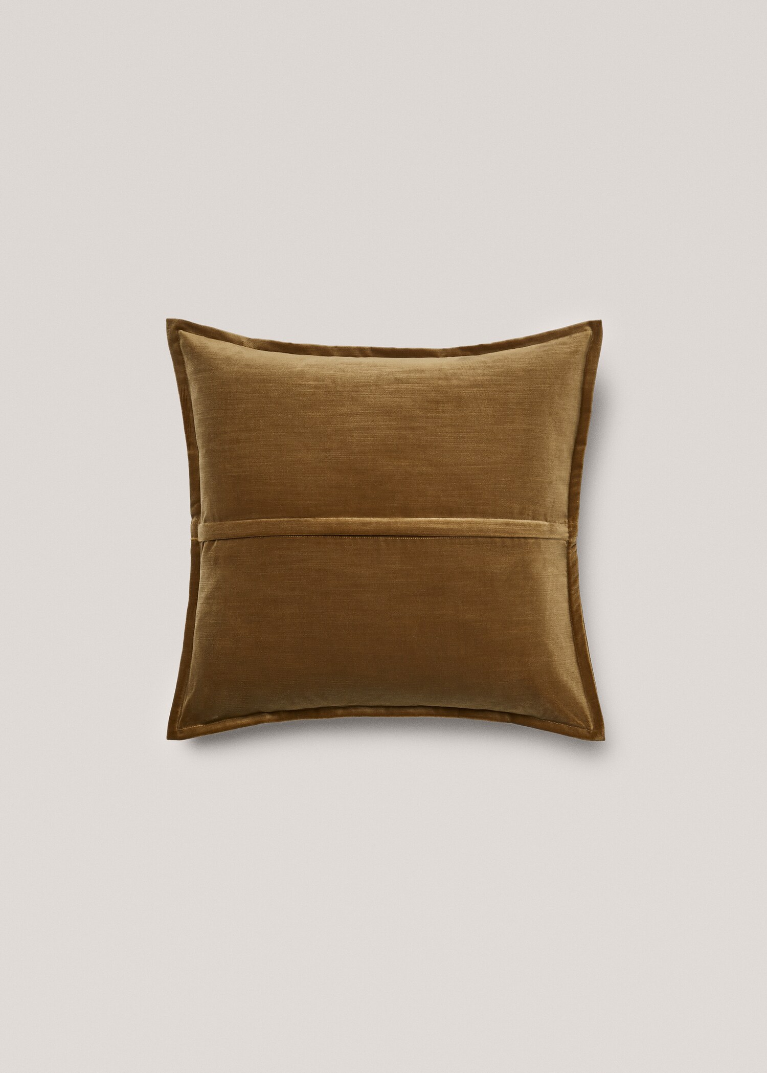 Velvet cushion cover 19.69x19.69 in - Reverse of the article
