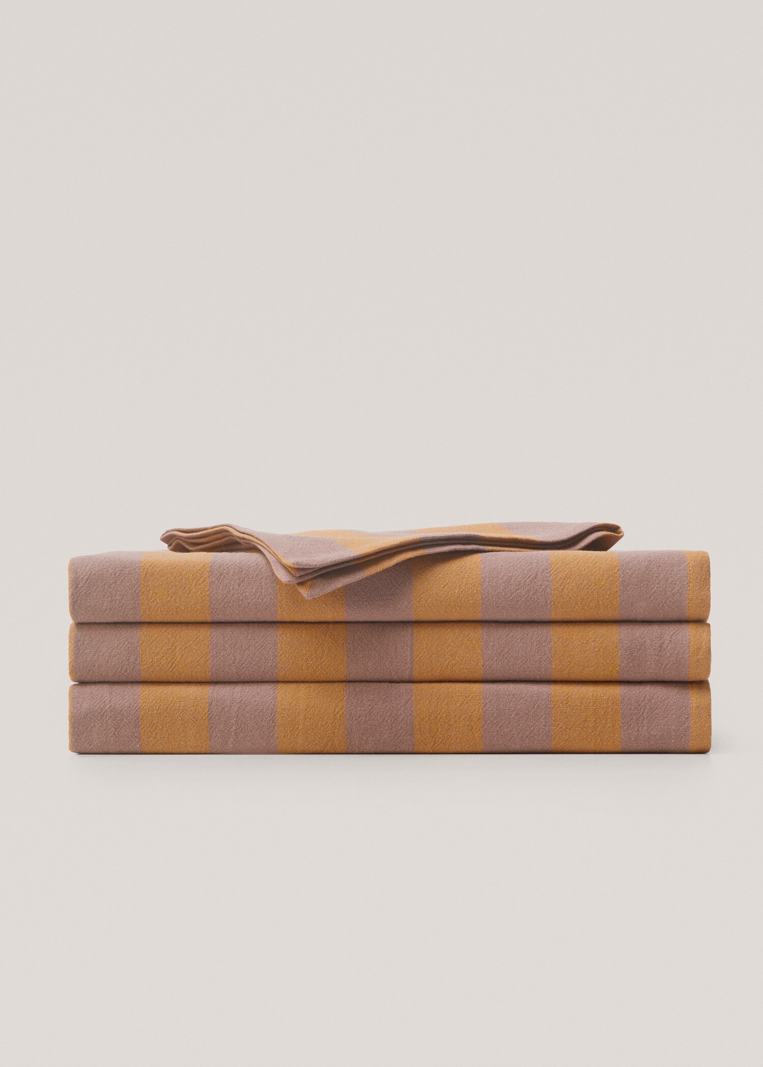 Mantel rayas algodón 150x150cm - Artículo sin modelo