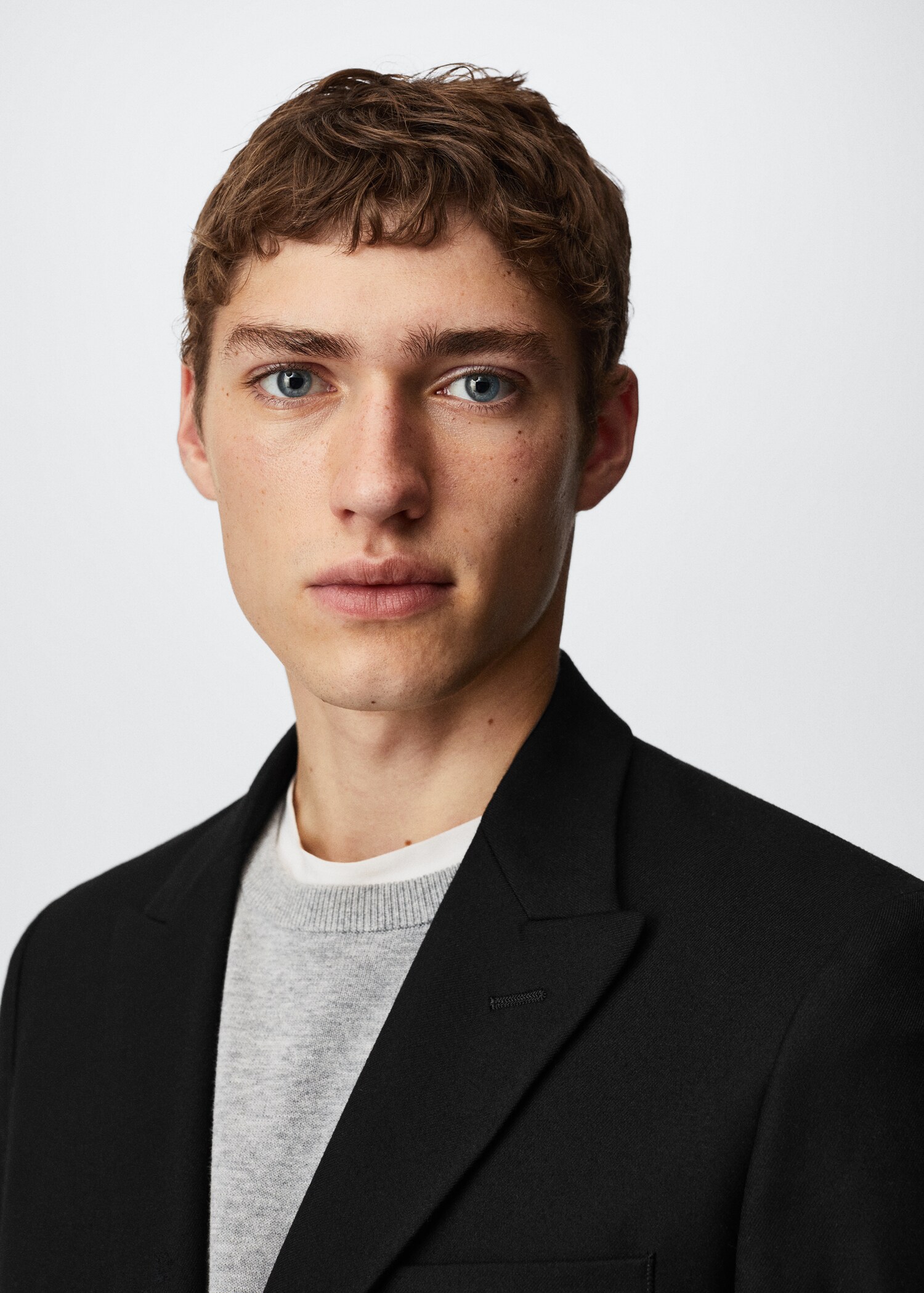 Slim-fit suit jacket - Details of the article 1