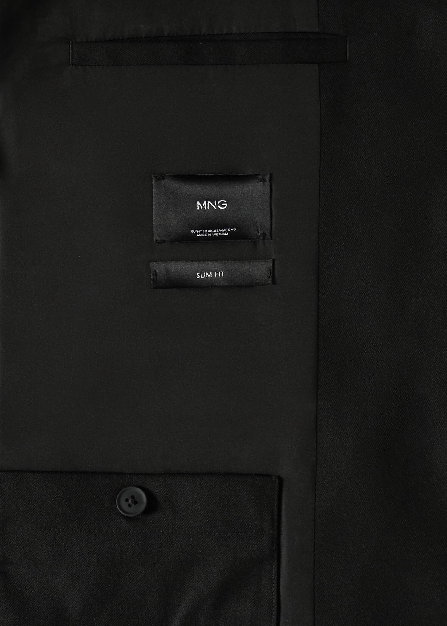 Slim-fit suit jacket - Details of the article 8
