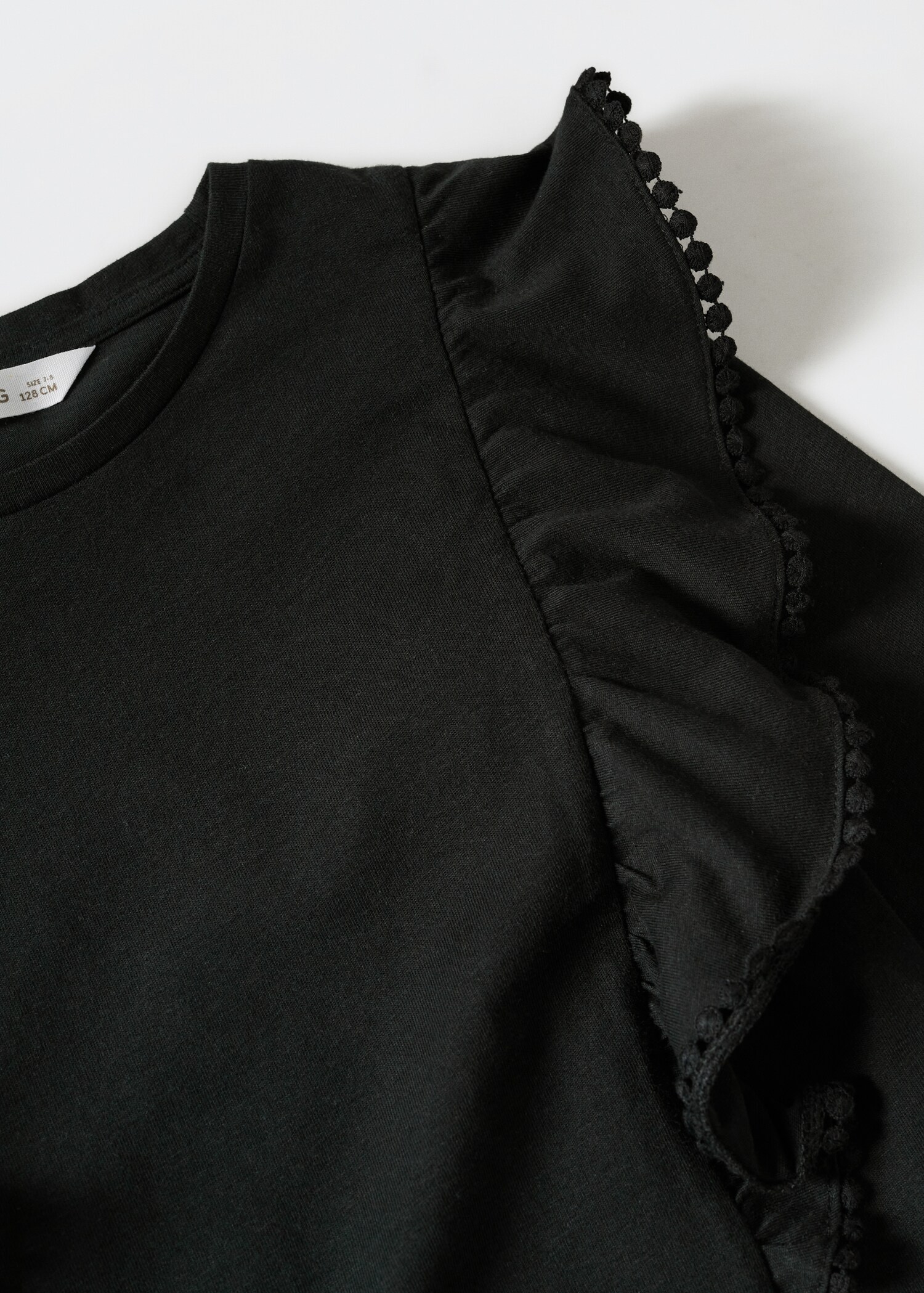 Frills cotton t-shirt - Details of the article 8