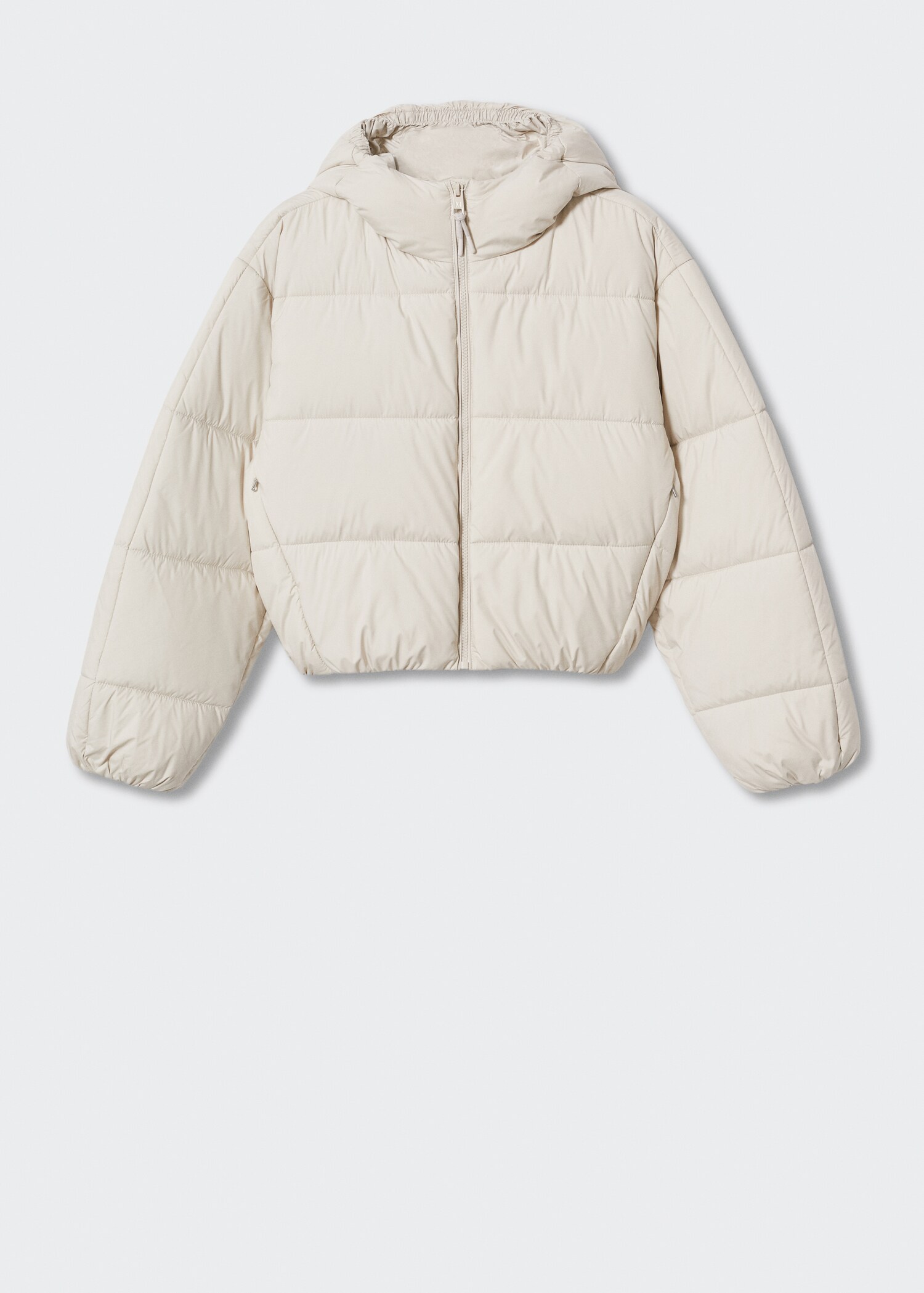 Anorak matelassé capuche - Article sans modèle