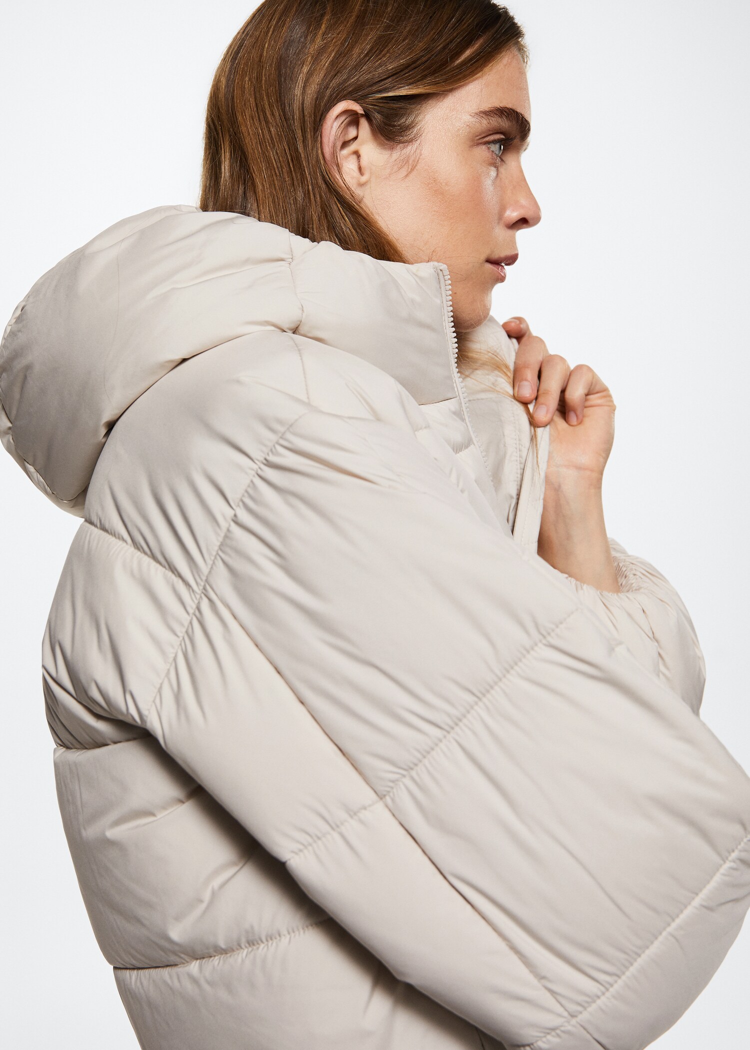 Anorak matelassé capuche - Détail de l'article 1