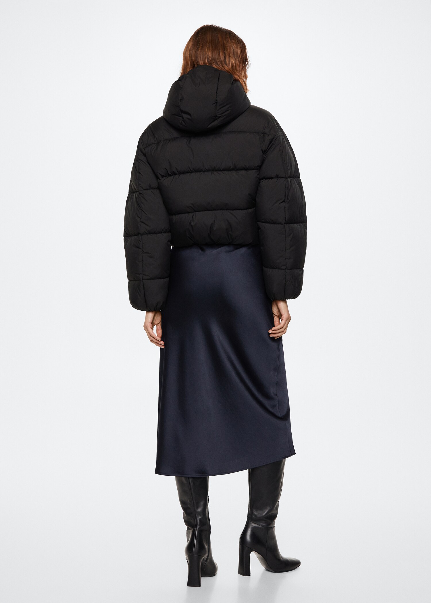 Anorak matelassé capuche - Verso de l’article