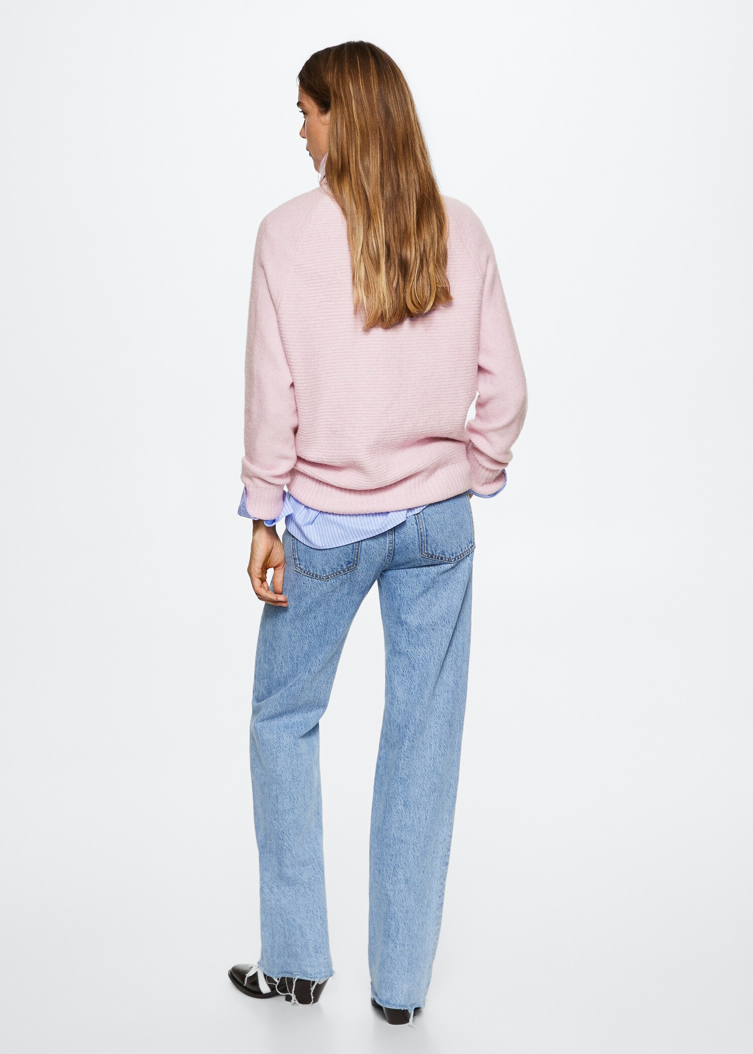 Turtle neck sweater - Reverse of the article