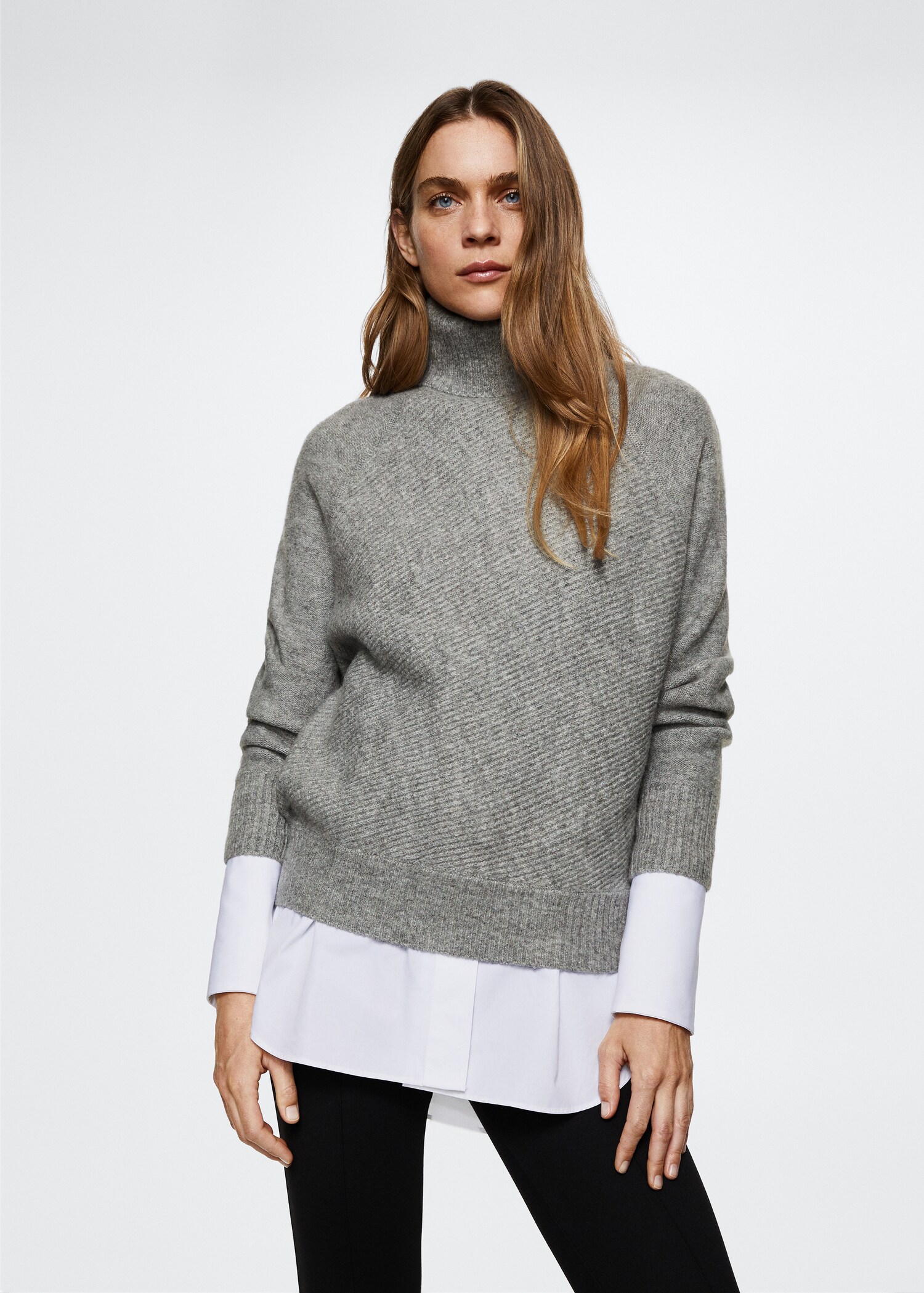 Turtle neck sweater - Medium plane