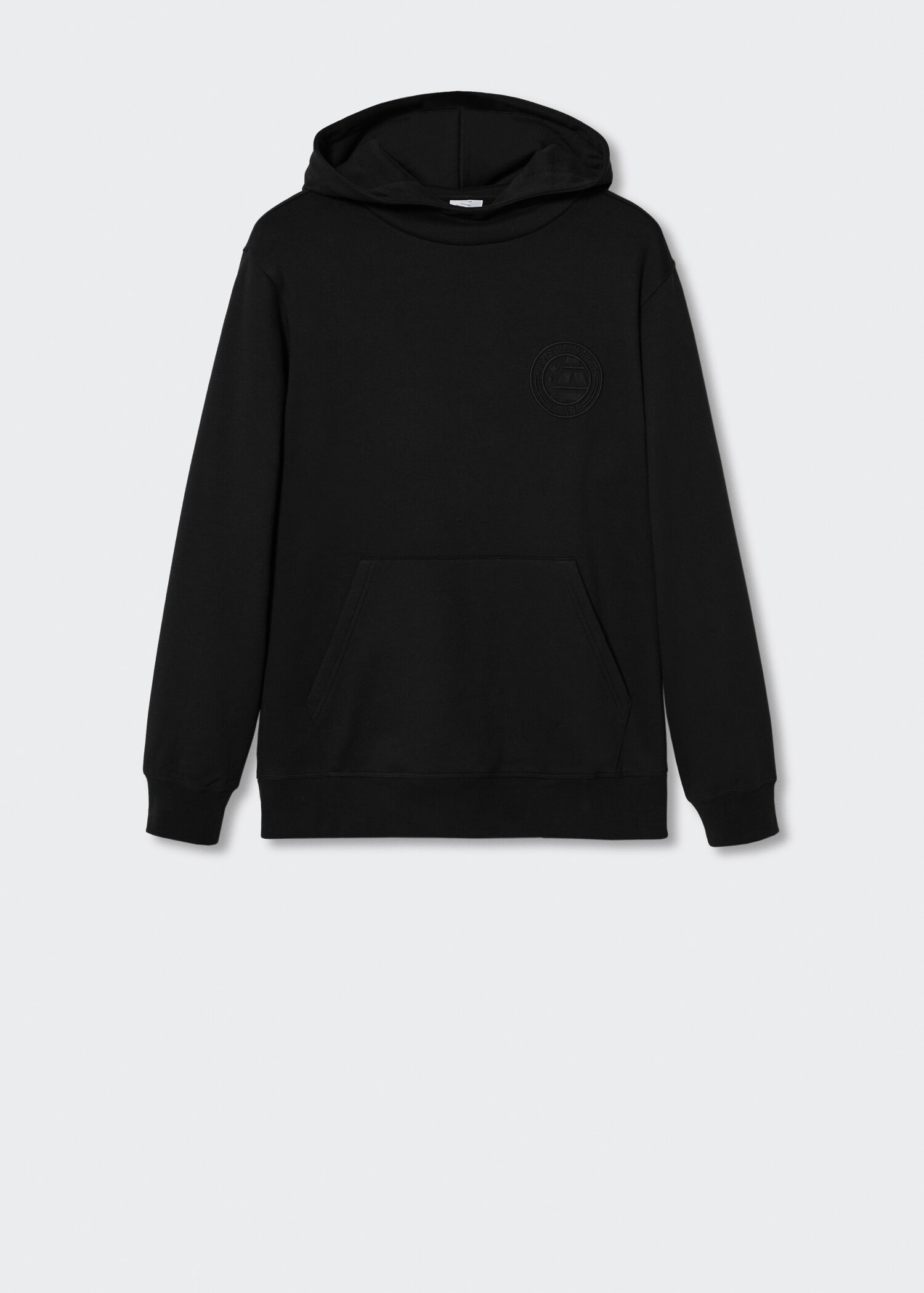 Brodert sweatshirt i bomull - Artikkel uten modell