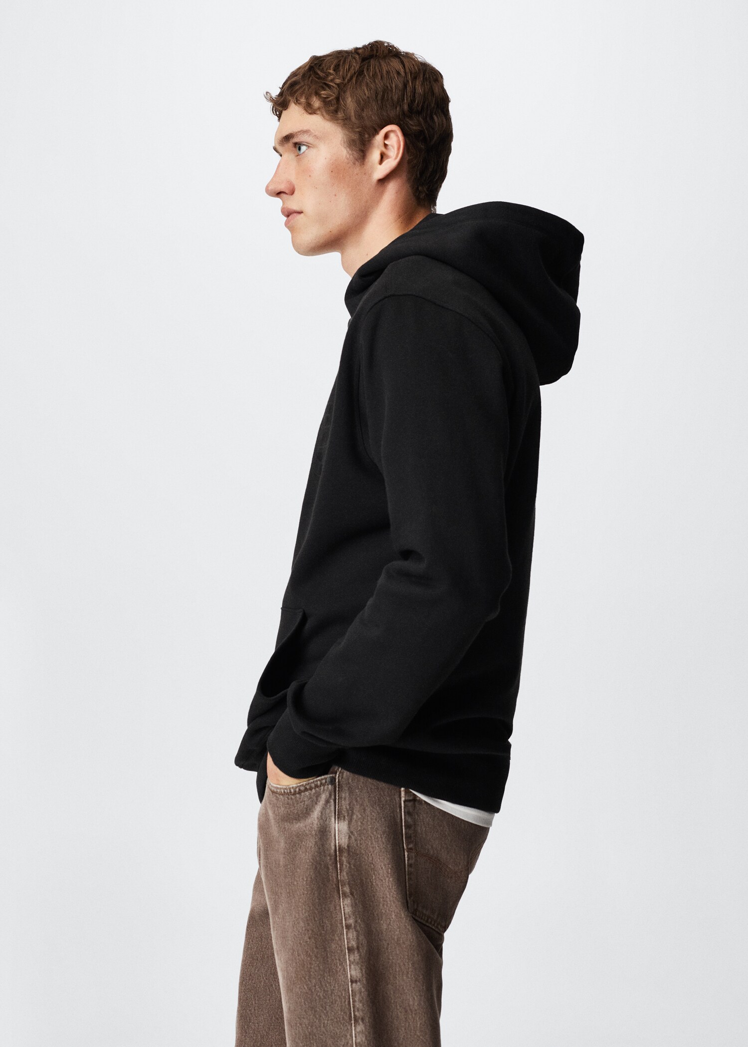 Brodert sweatshirt i bomull - Artikkeldetalj 2