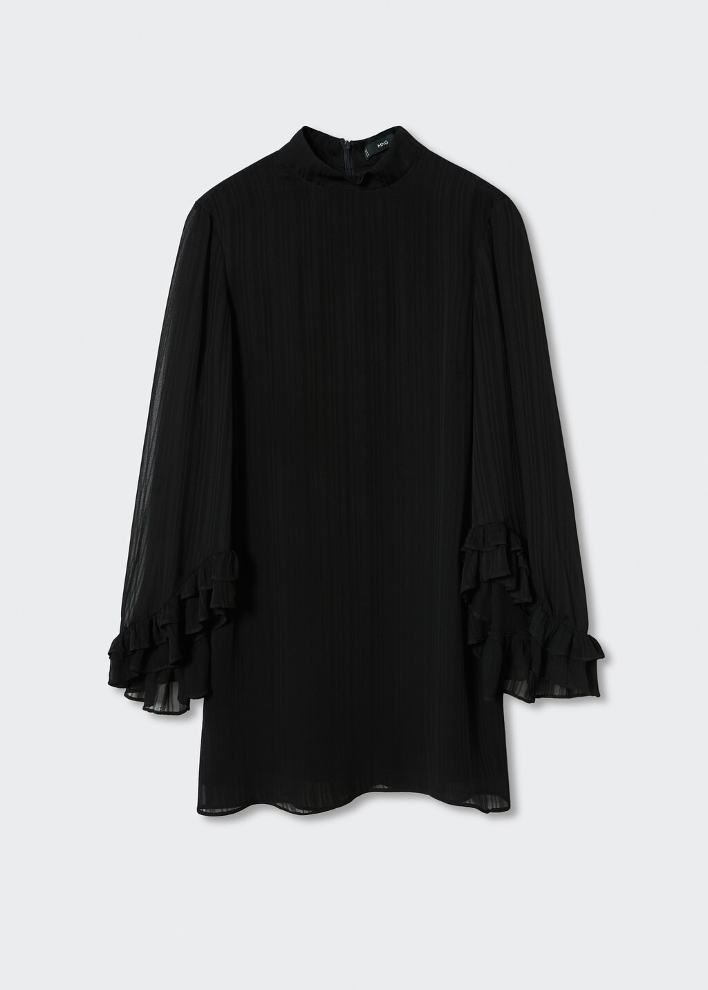 Ruffled sleeve dress - Women | MANGO OUTLET USA