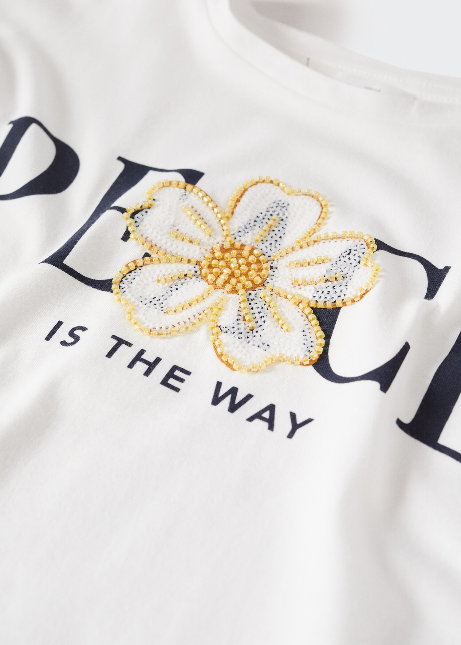 T-shirt imprimé perlé - Détail de l'article 8