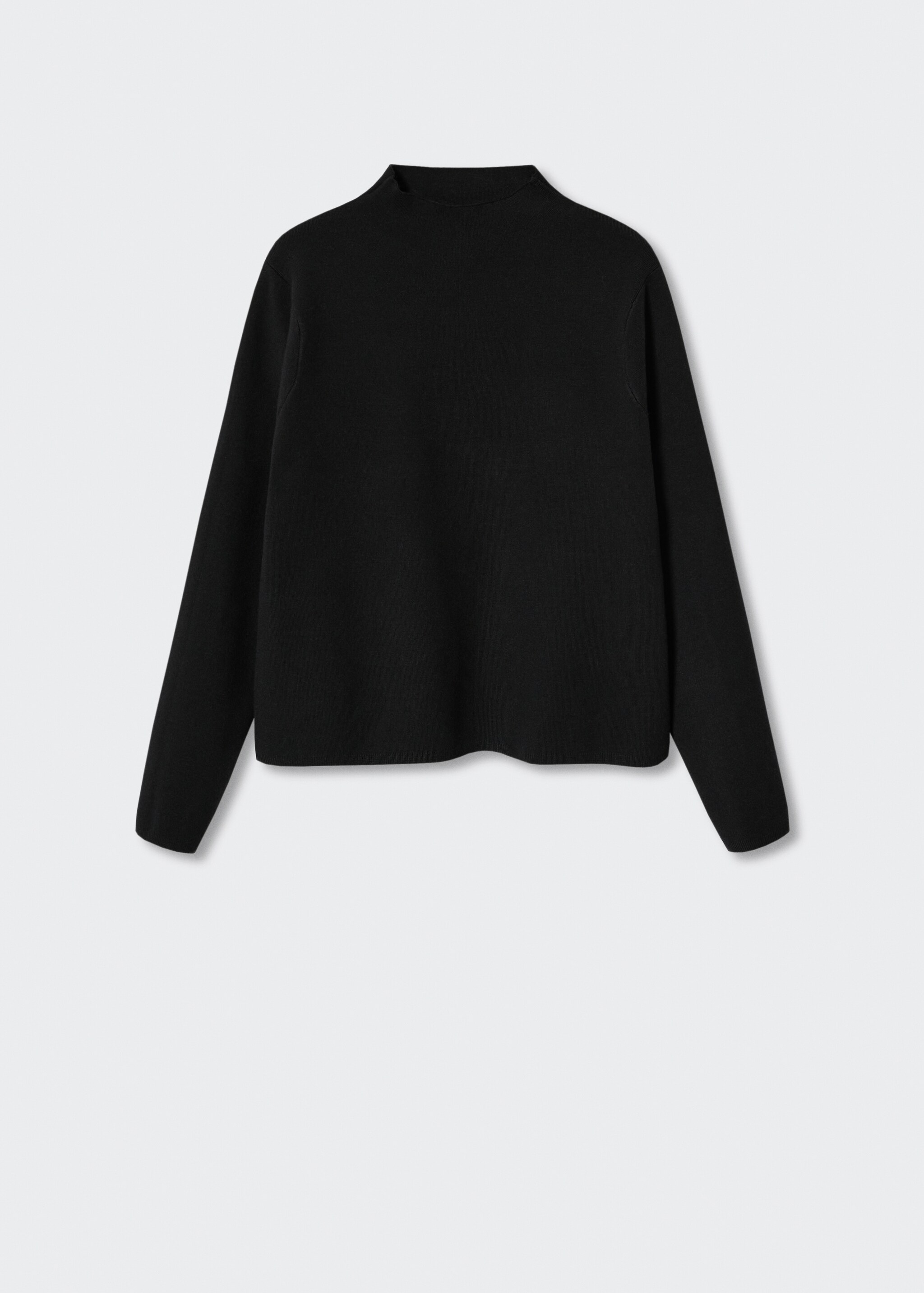 High collar sweater - Article without model