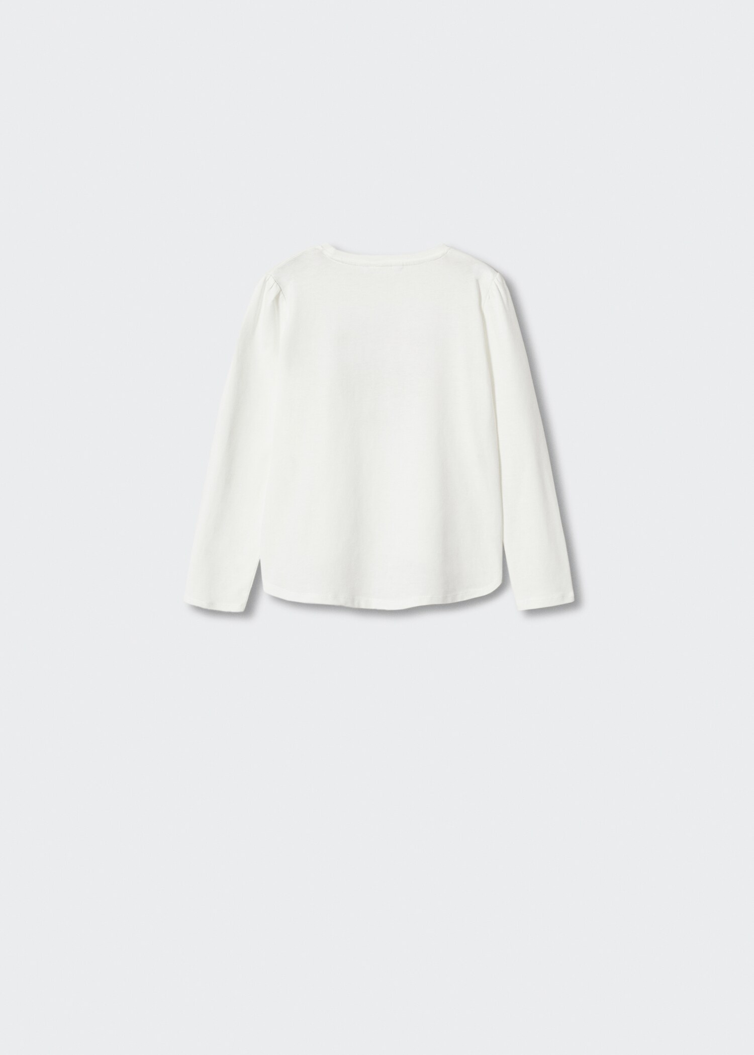 T-shirt en coton imprimé - Verso de l’article