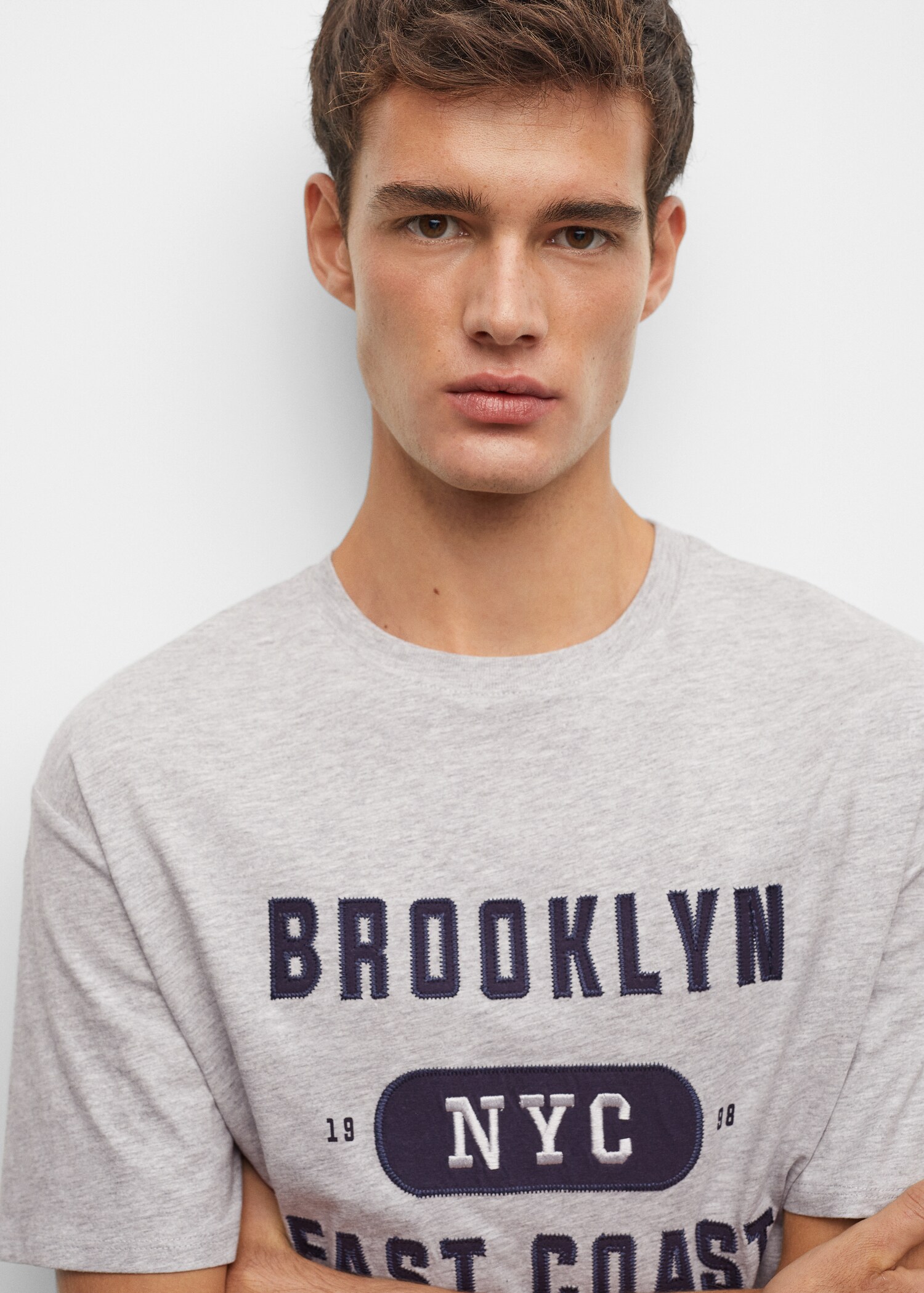 Message cotton T-shirt - Details of the article 1