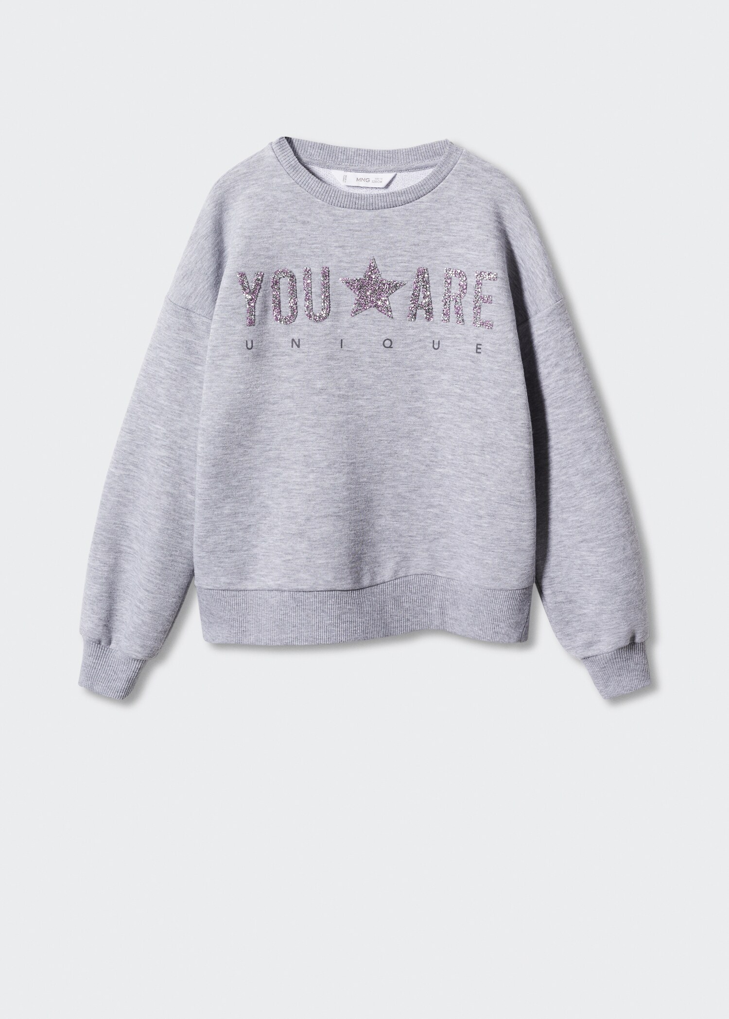 Glitter stars sweatshirt - Article without model