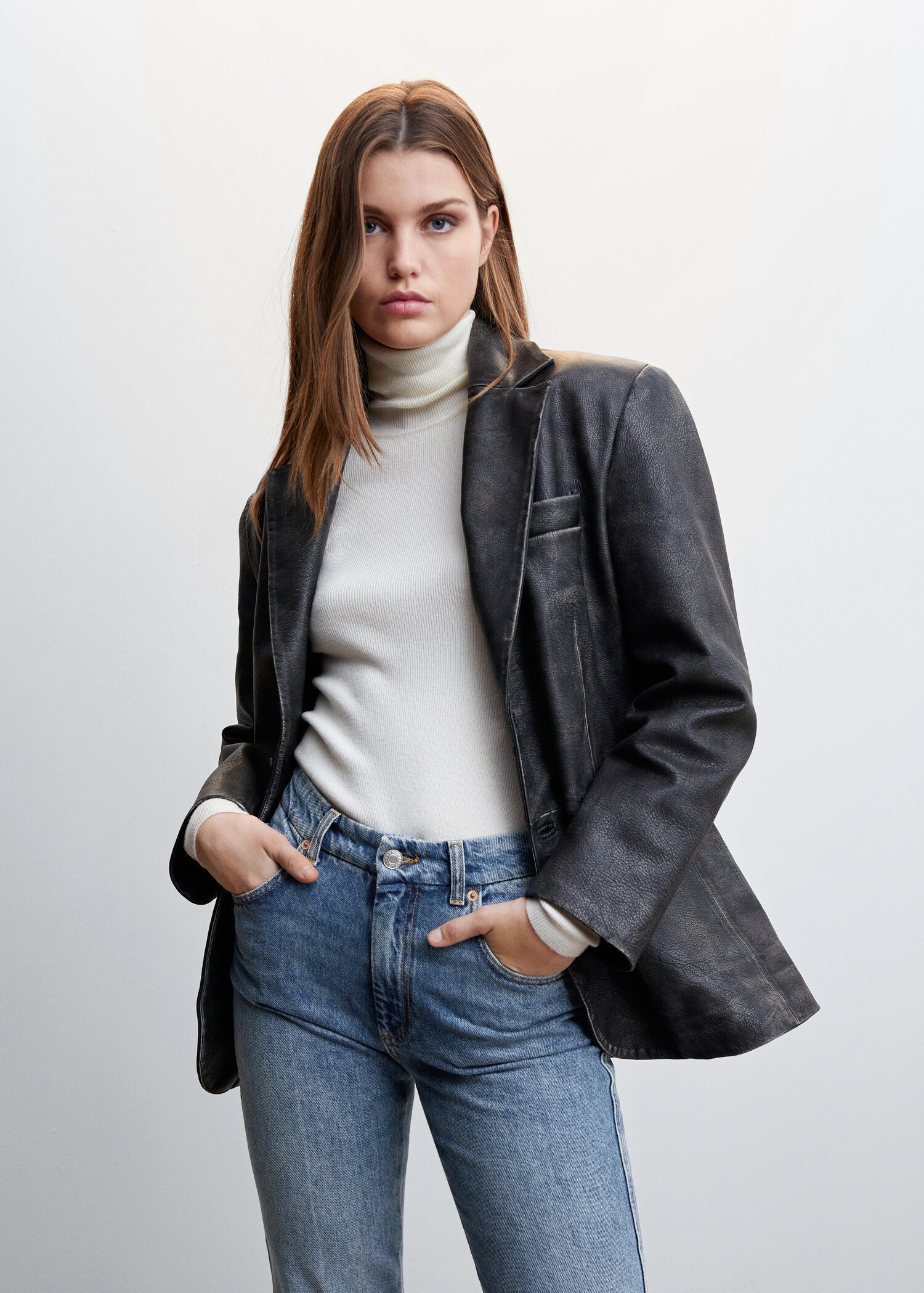 Jeans flare medelhög midja - Detaljer om artikeln 1