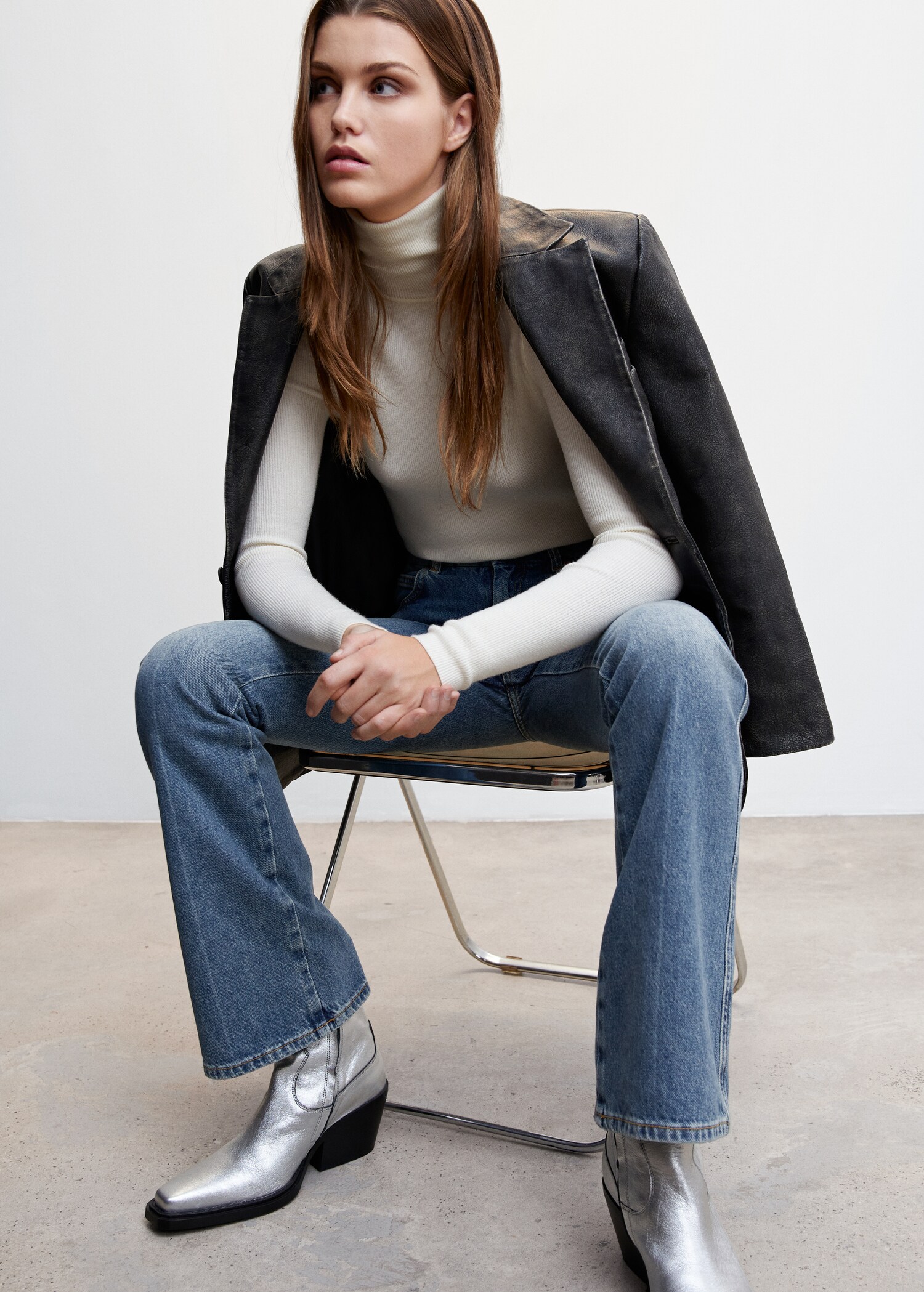 Jeans flare medelhög midja - Detaljer om artikeln 2