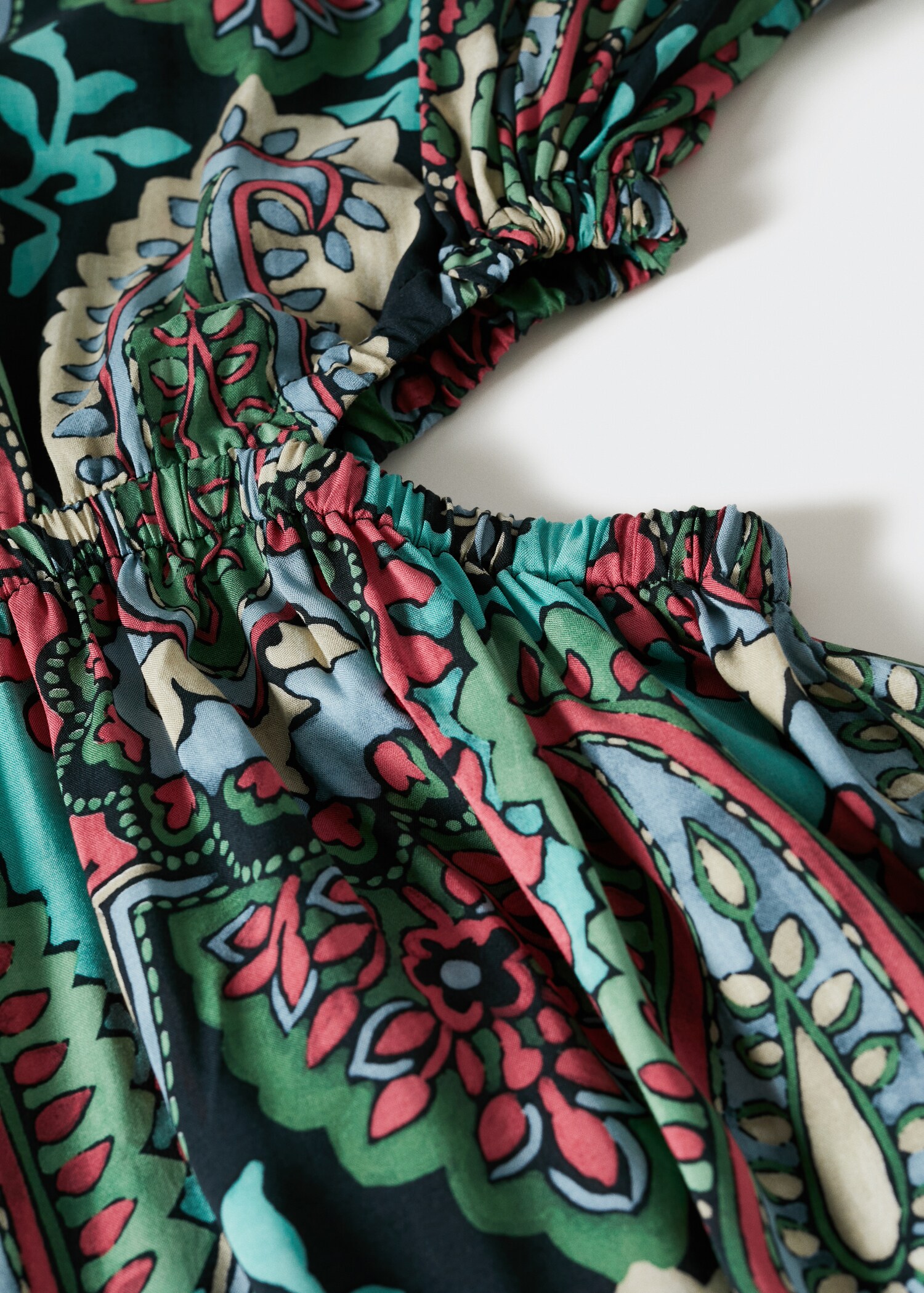 Kleid mit Paisley-Muster - Detail des Artikels 8