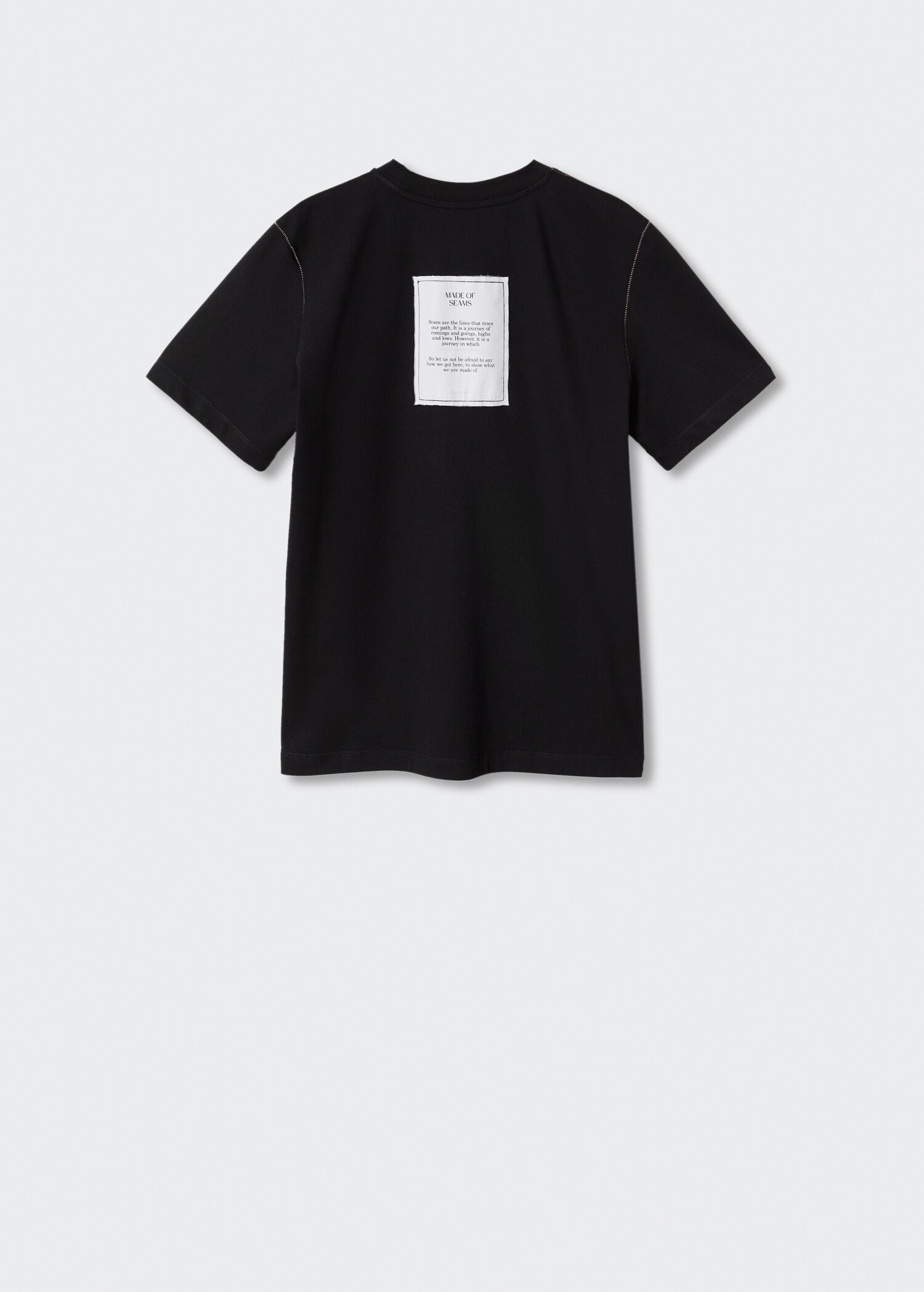 Solidarisk t-shirt budskap lapp - Detaljer om artikeln 9