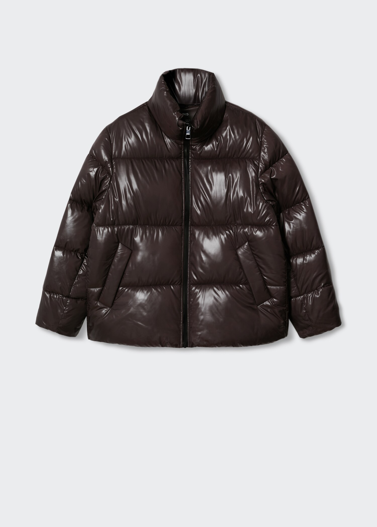 Anorak acolchado cuello subido - Artículo sin modelo
