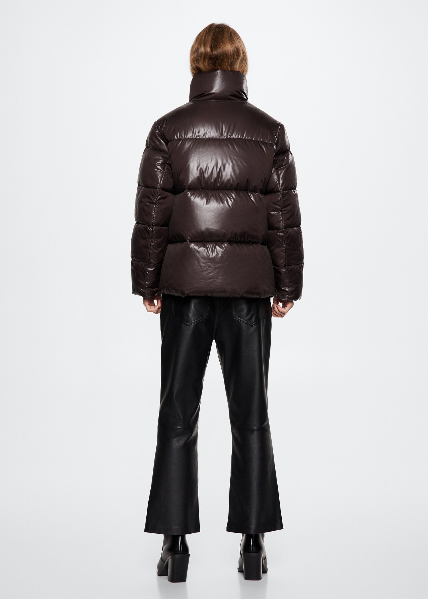 Anorak acolchado cuello subido - Reverso del artículo