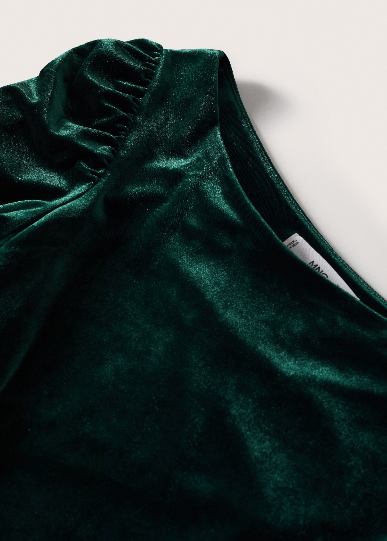 T-shirt velours asymétrique - Détail de l'article 8