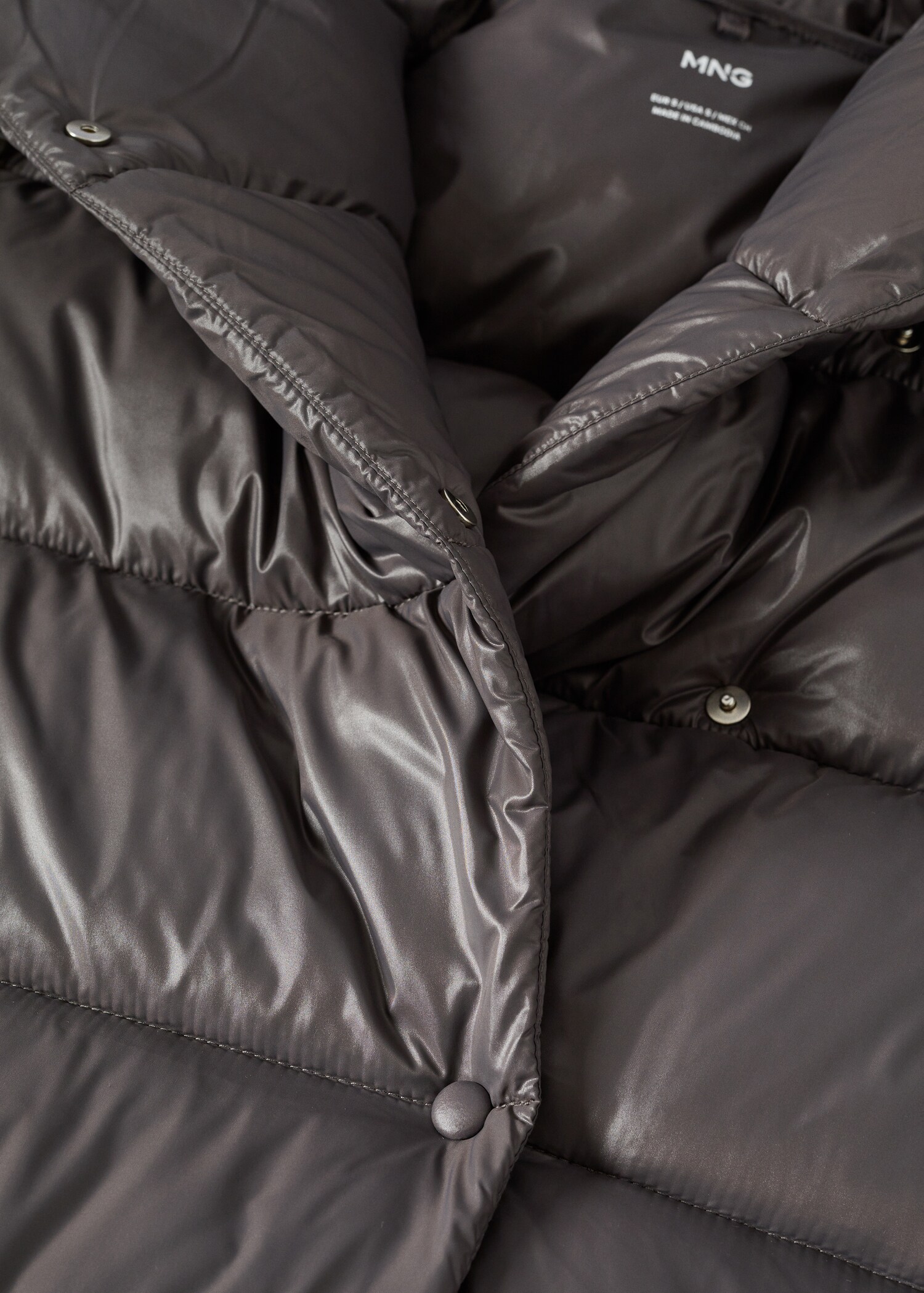 Anorak acolchado cruzado - Detalle del artículo 8