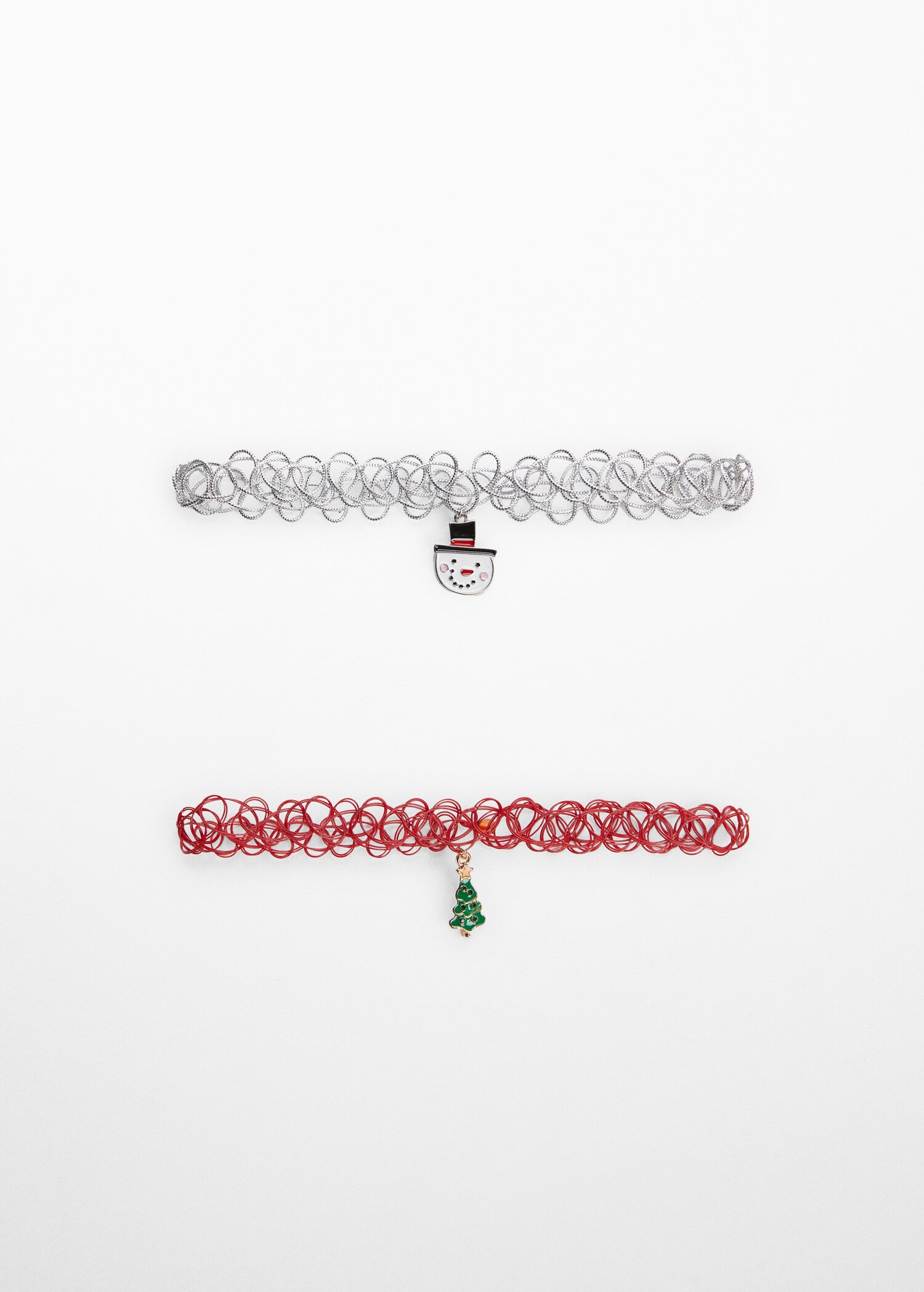 2-pak kerstchokers - Detail van het artikel 2