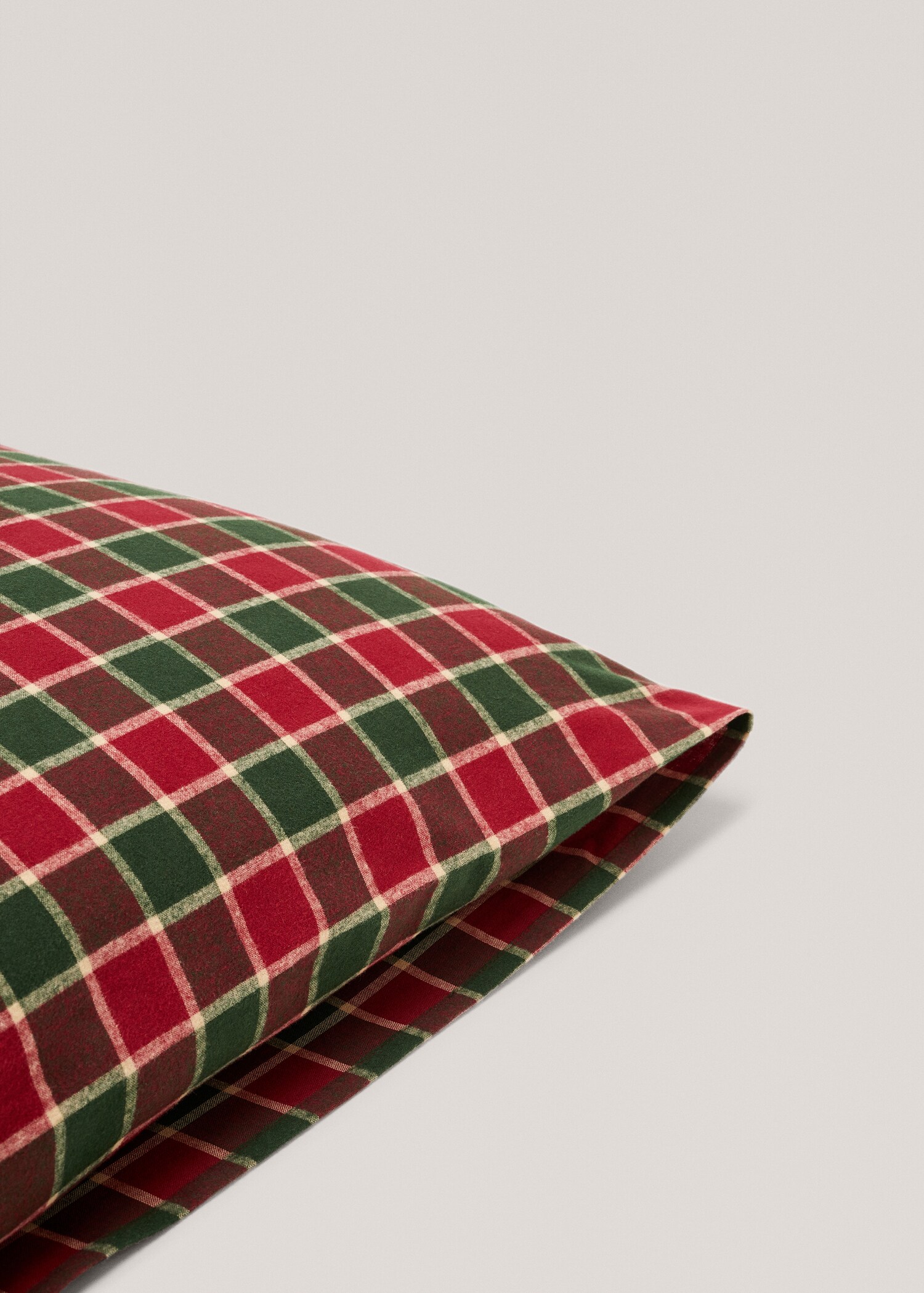 Flannel pillow case 50x75cm (Pack of two) - Details of the article 1