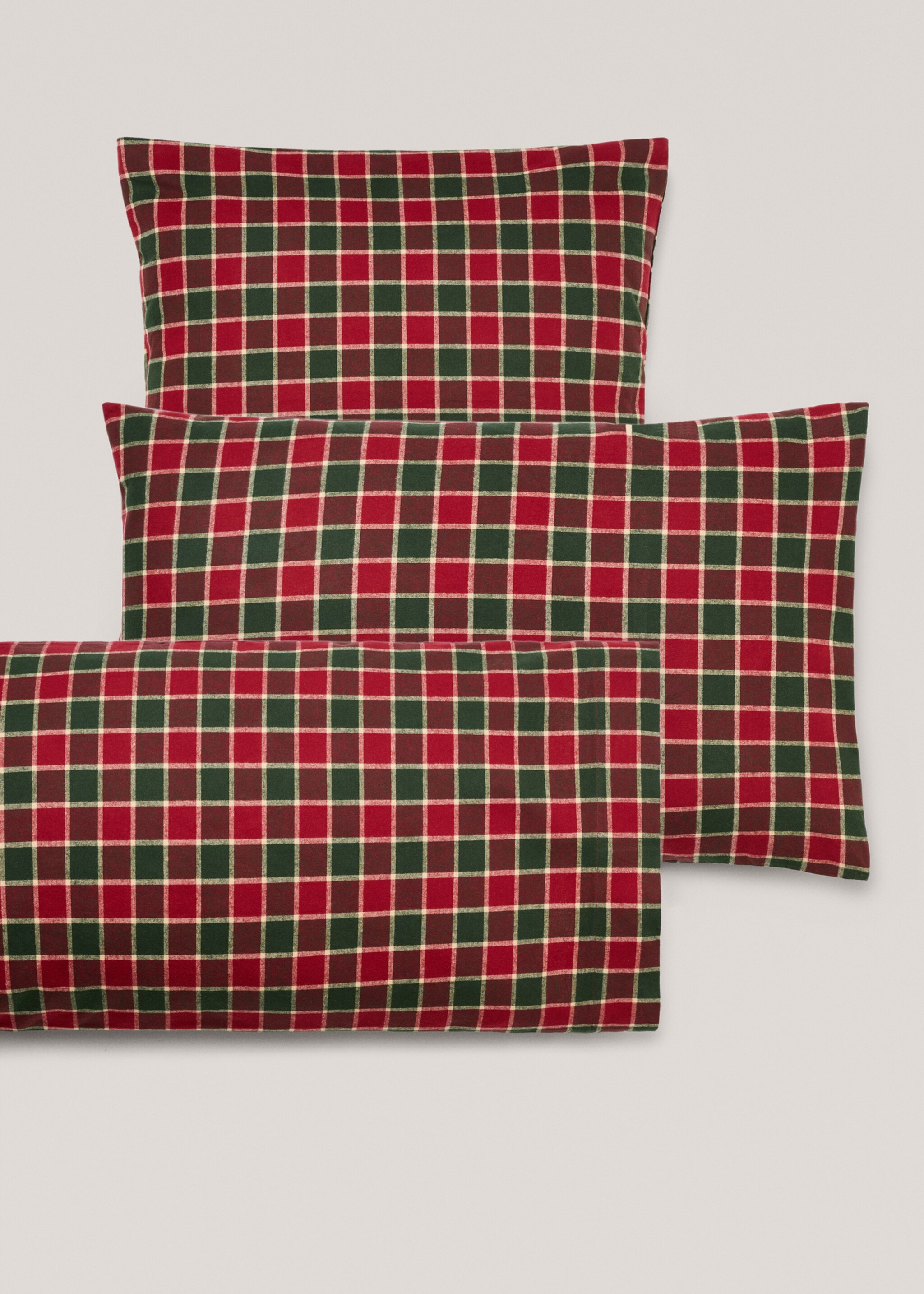 Flannel pillow case 50x75cm (Pack of two) - Details of the article 4