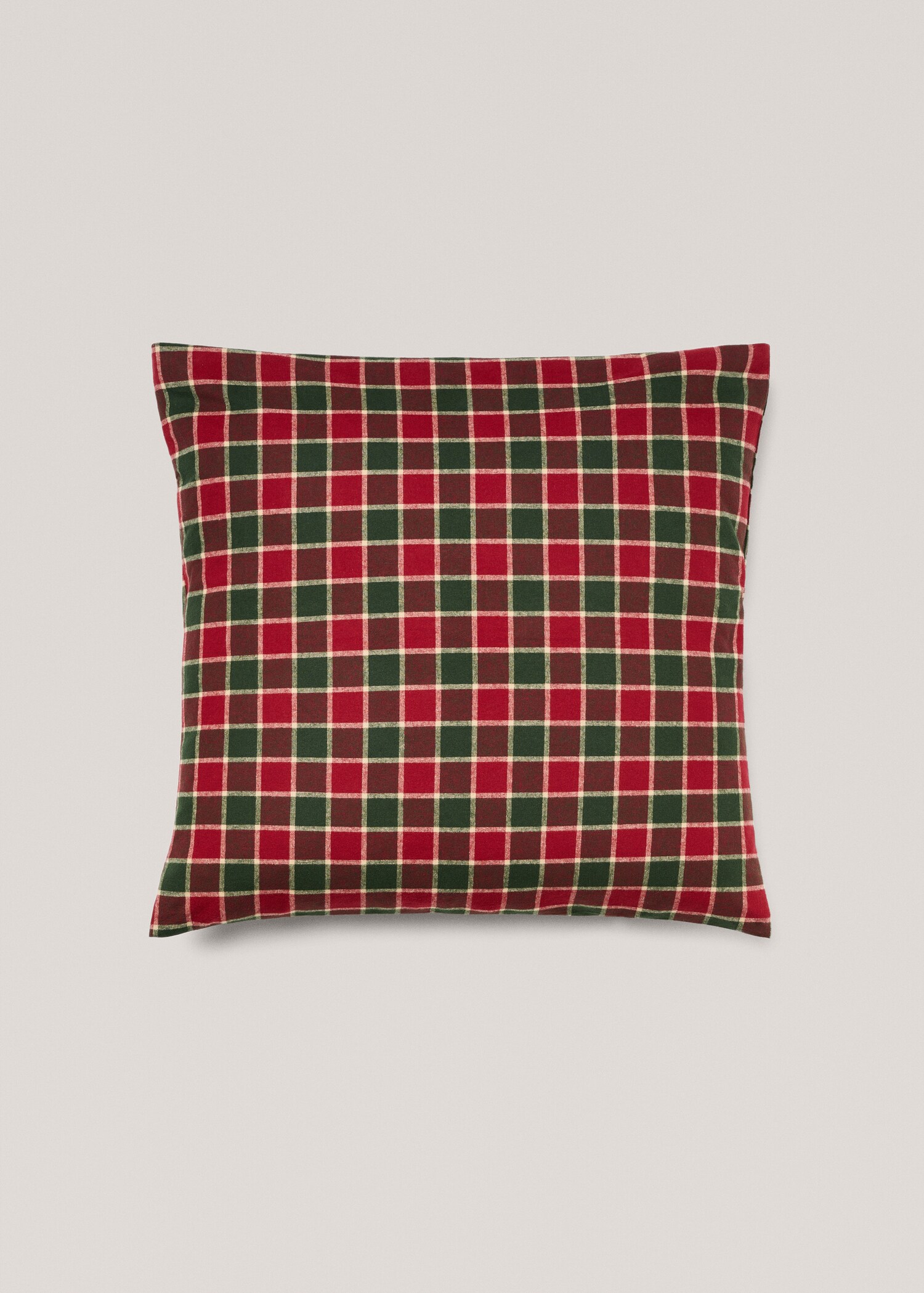 Flannel pillow case 60x60cm (Pack of 2)  - Article without model