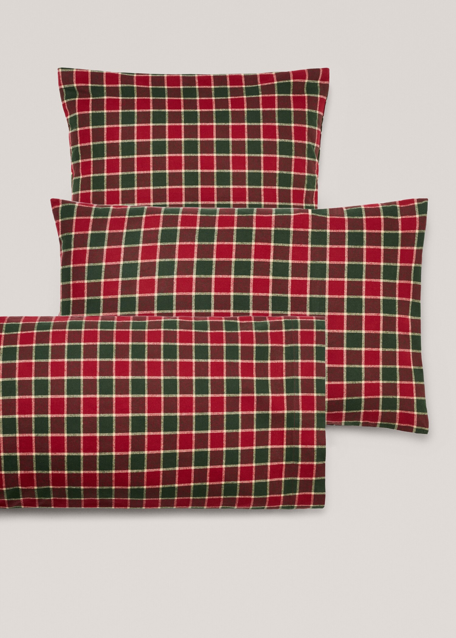 Flannel pillow case 60x60cm (Pack of 2)  - Details of the article 4