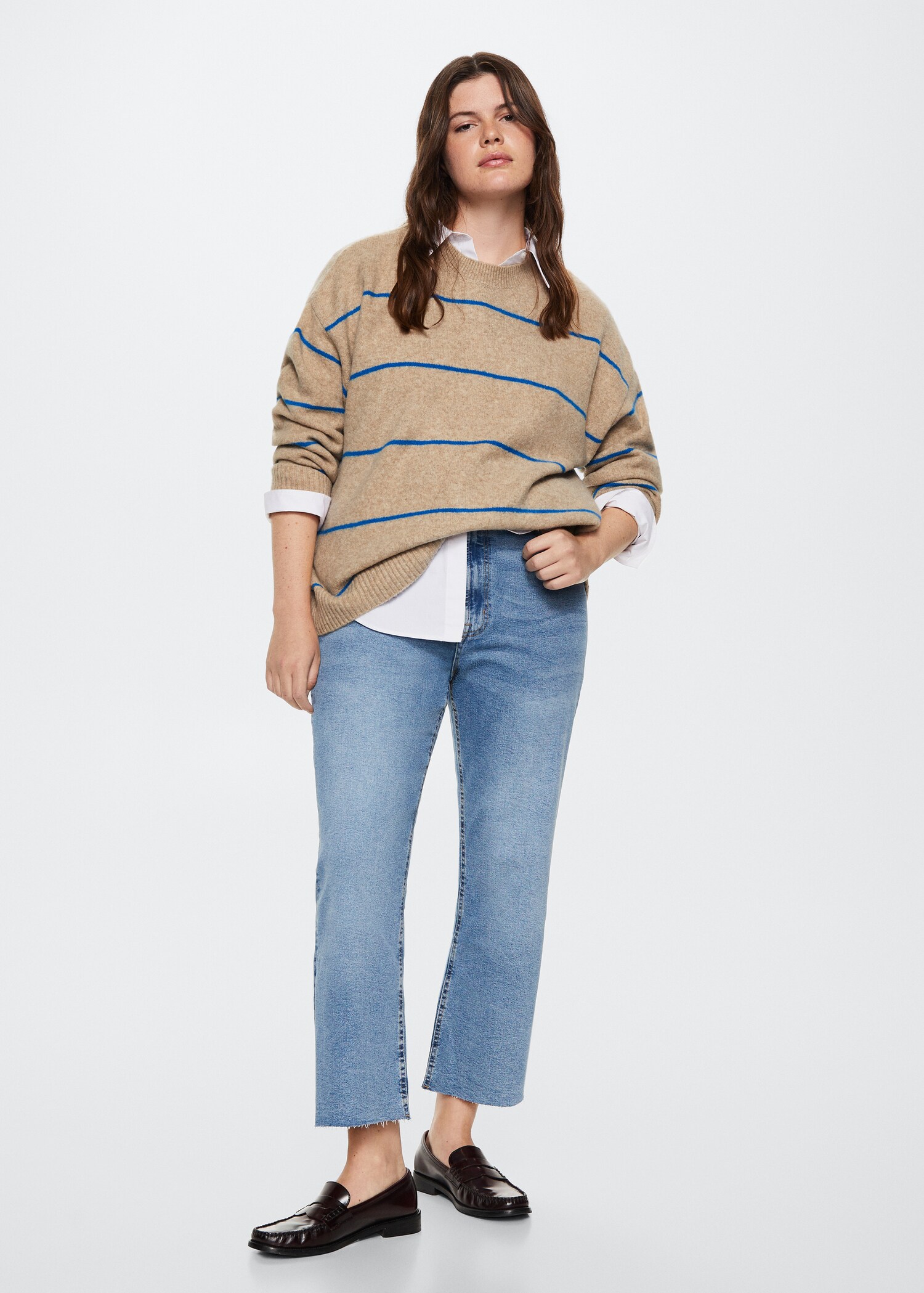 Rundhals-Strickpullover - Damen | MANGO OUTLET Deutschland