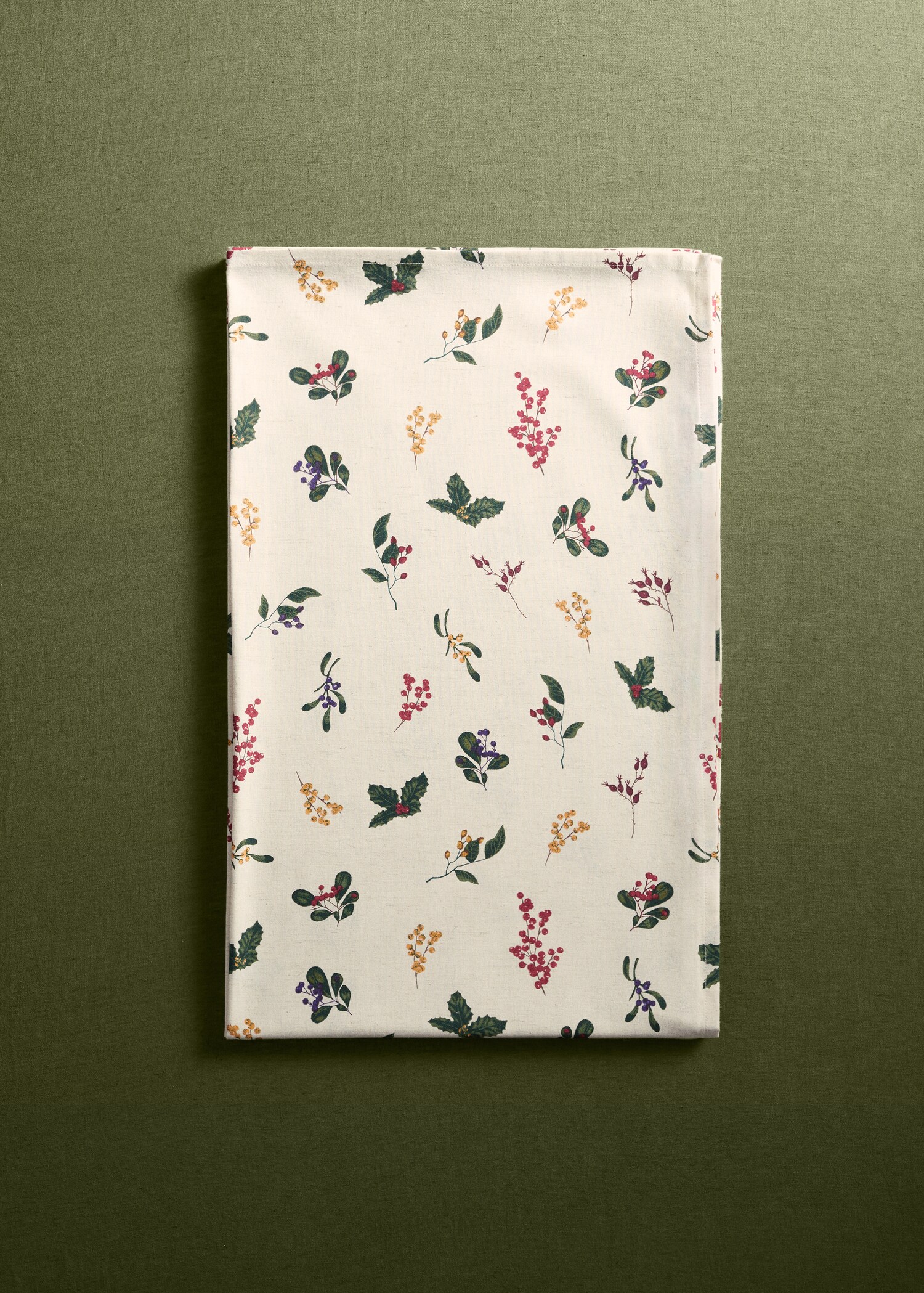 Floral-print tablecloth 150x250cm - Details of the article 5