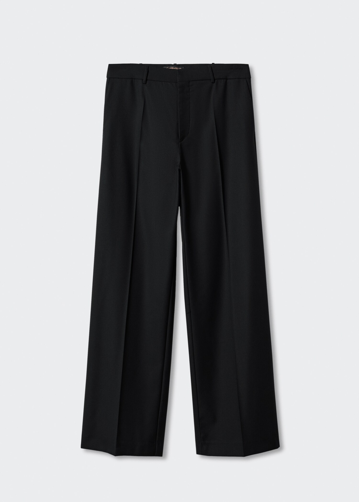 Wide leg fluid pants - Article without model