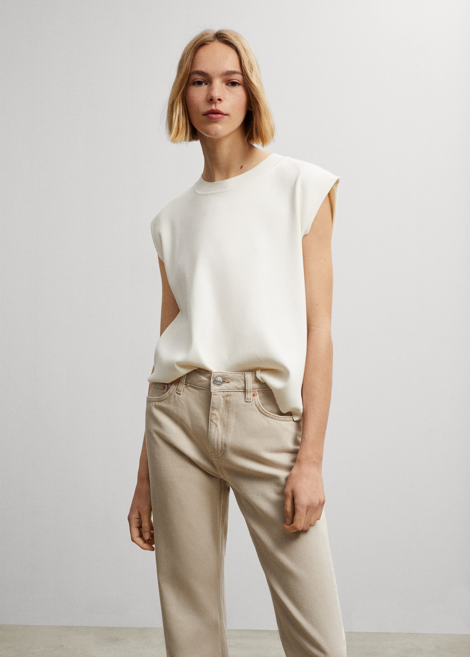 Flared jeans - Medium plane