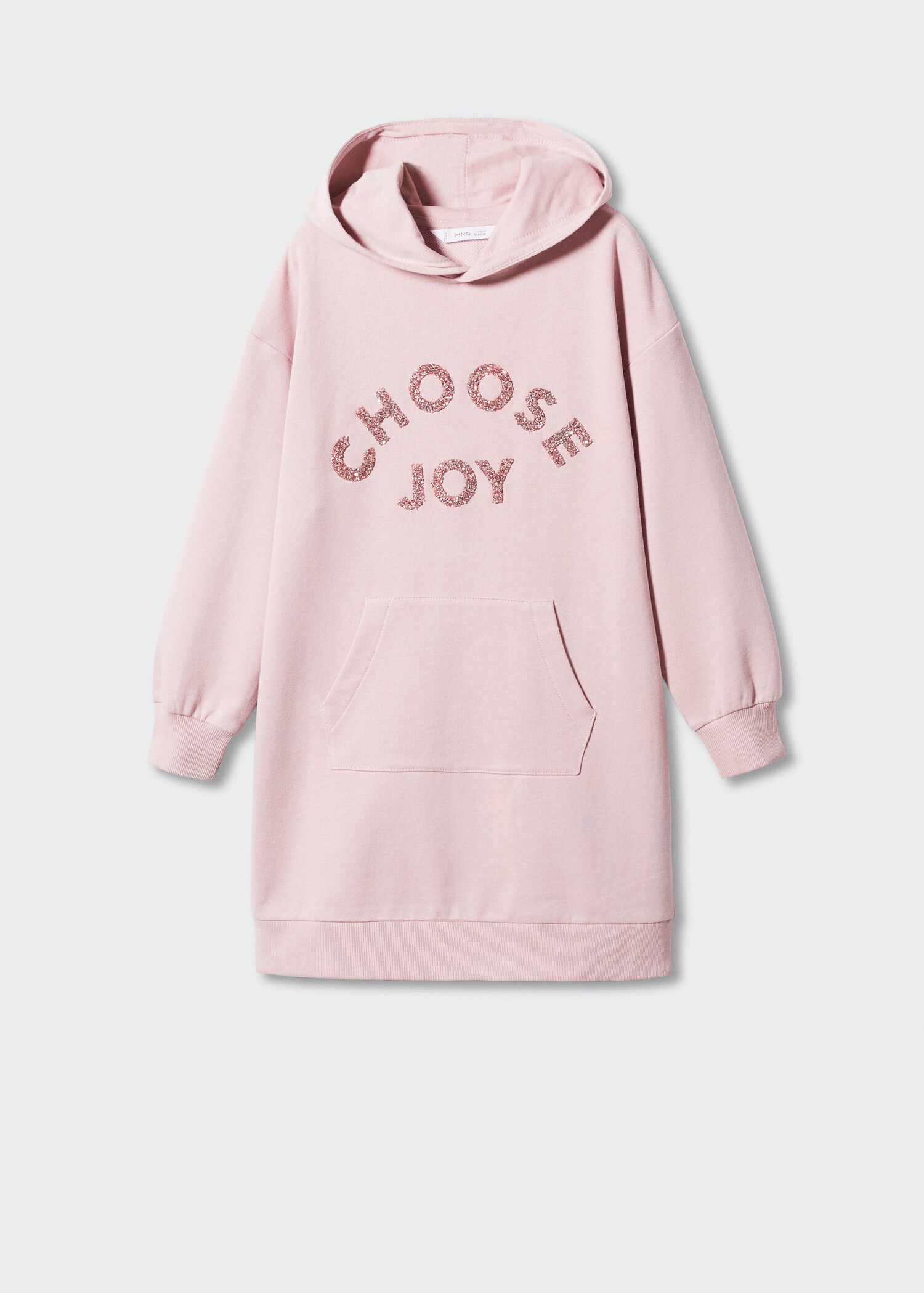 Cotton hoodie dress - Article without model
