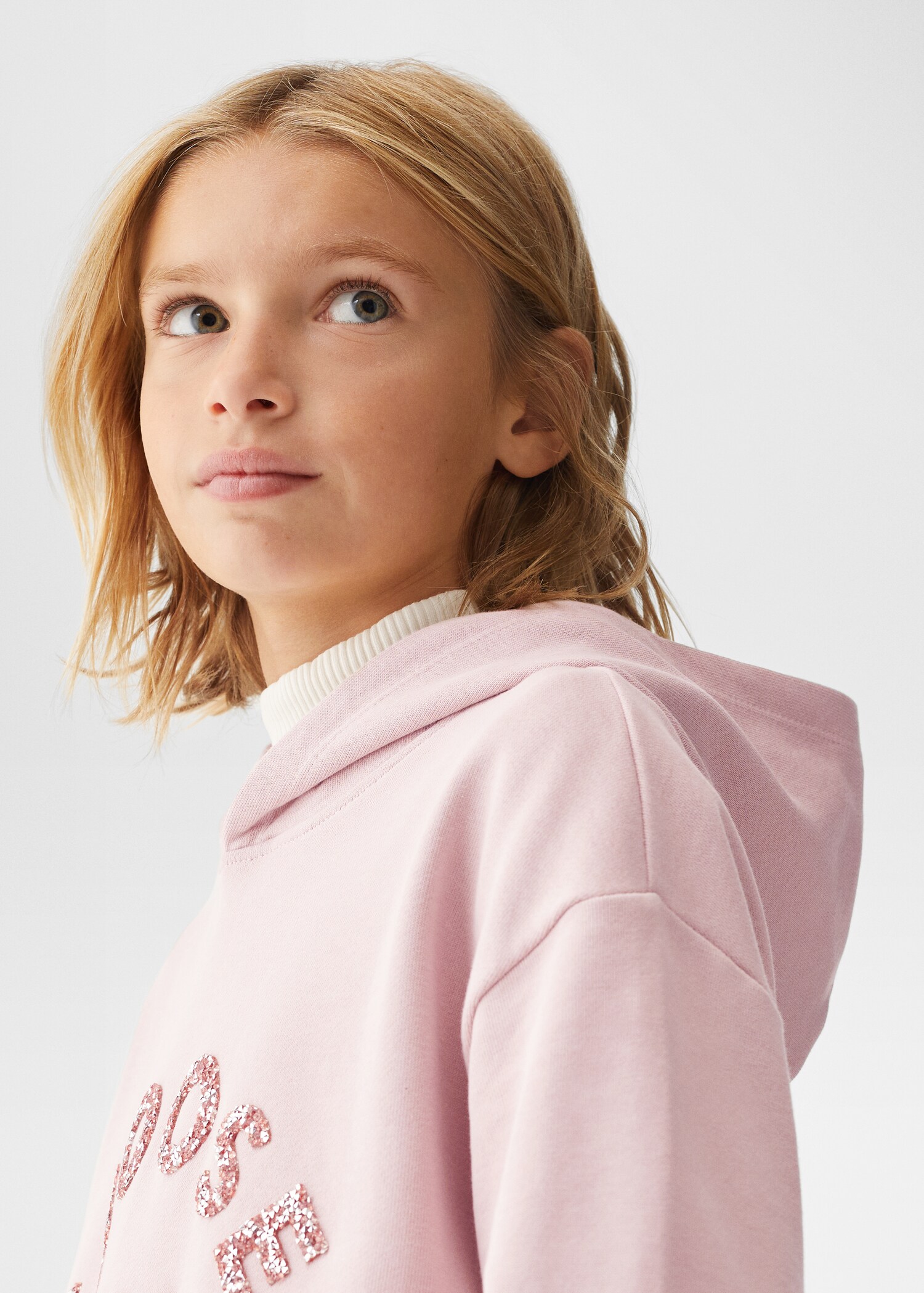 Cotton hoodie dress - Details of the article 4