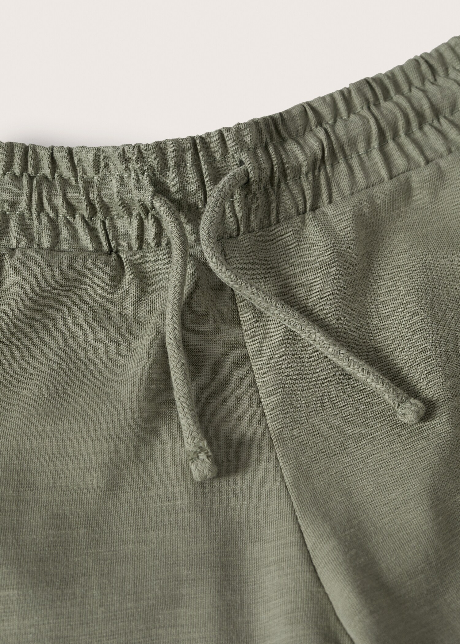 Jogger cotton Bermuda shorts - Details of the article 8