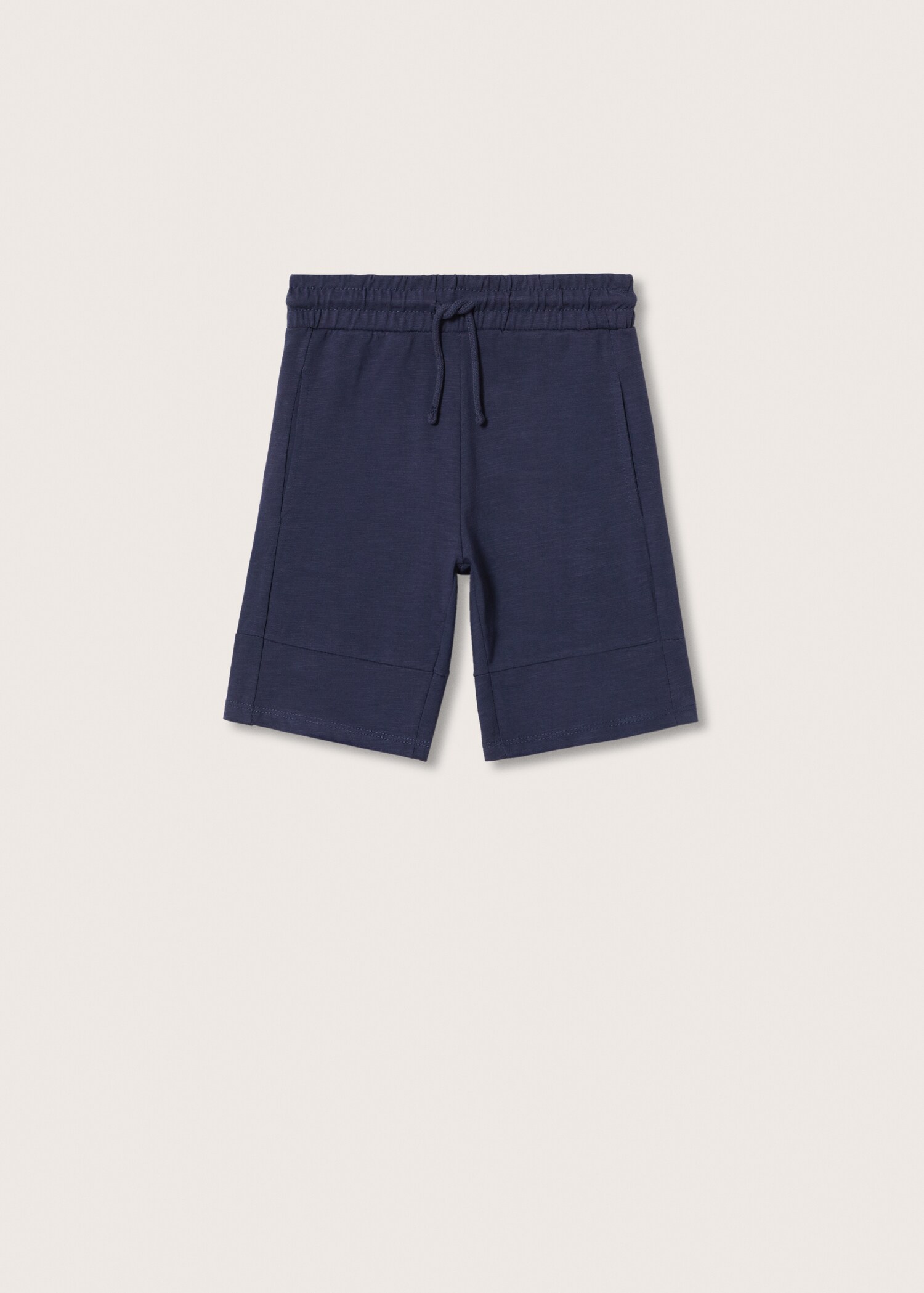 Jogger cotton Bermuda shorts - Article without model