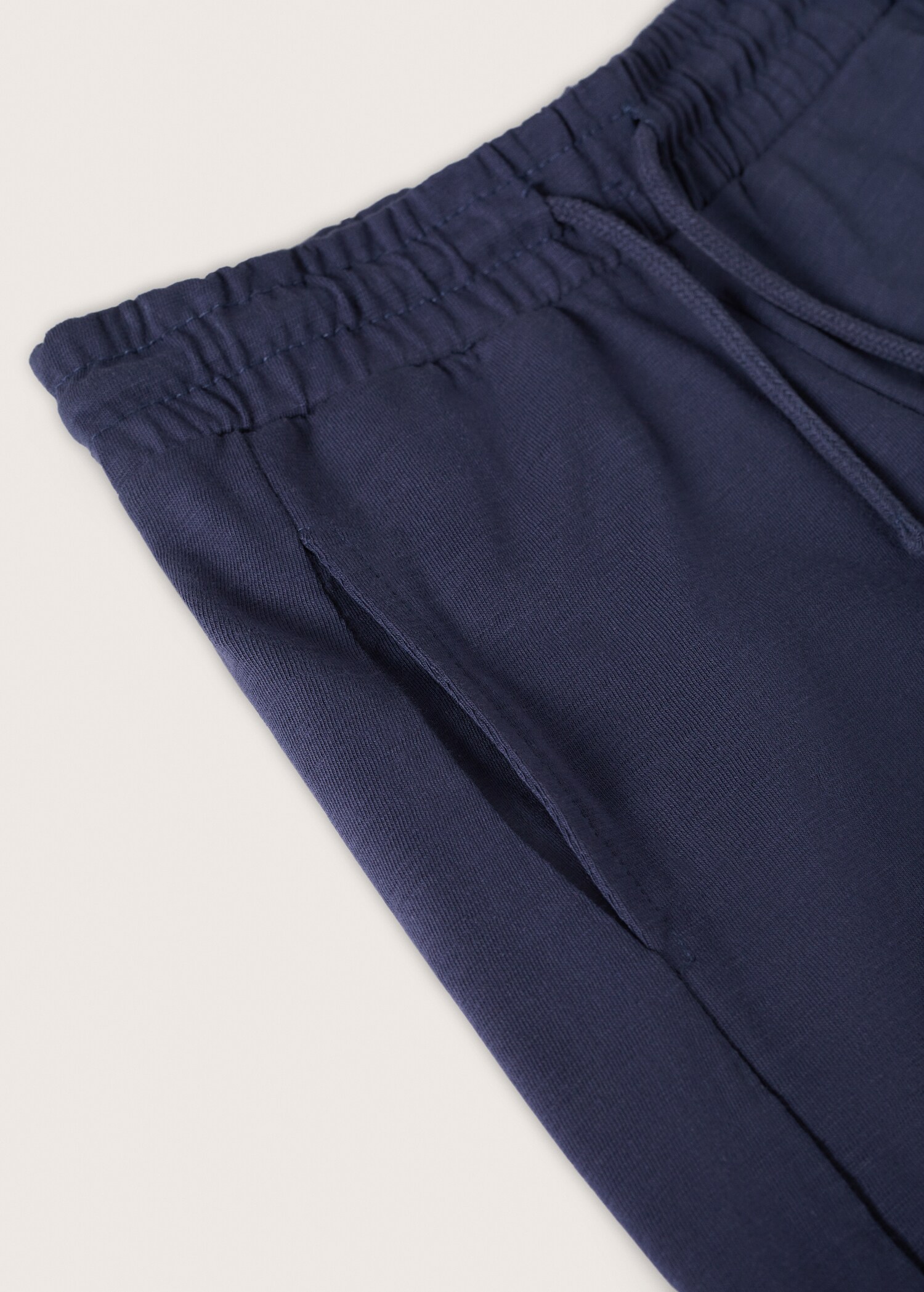 Jogger cotton Bermuda shorts - Details of the article 8