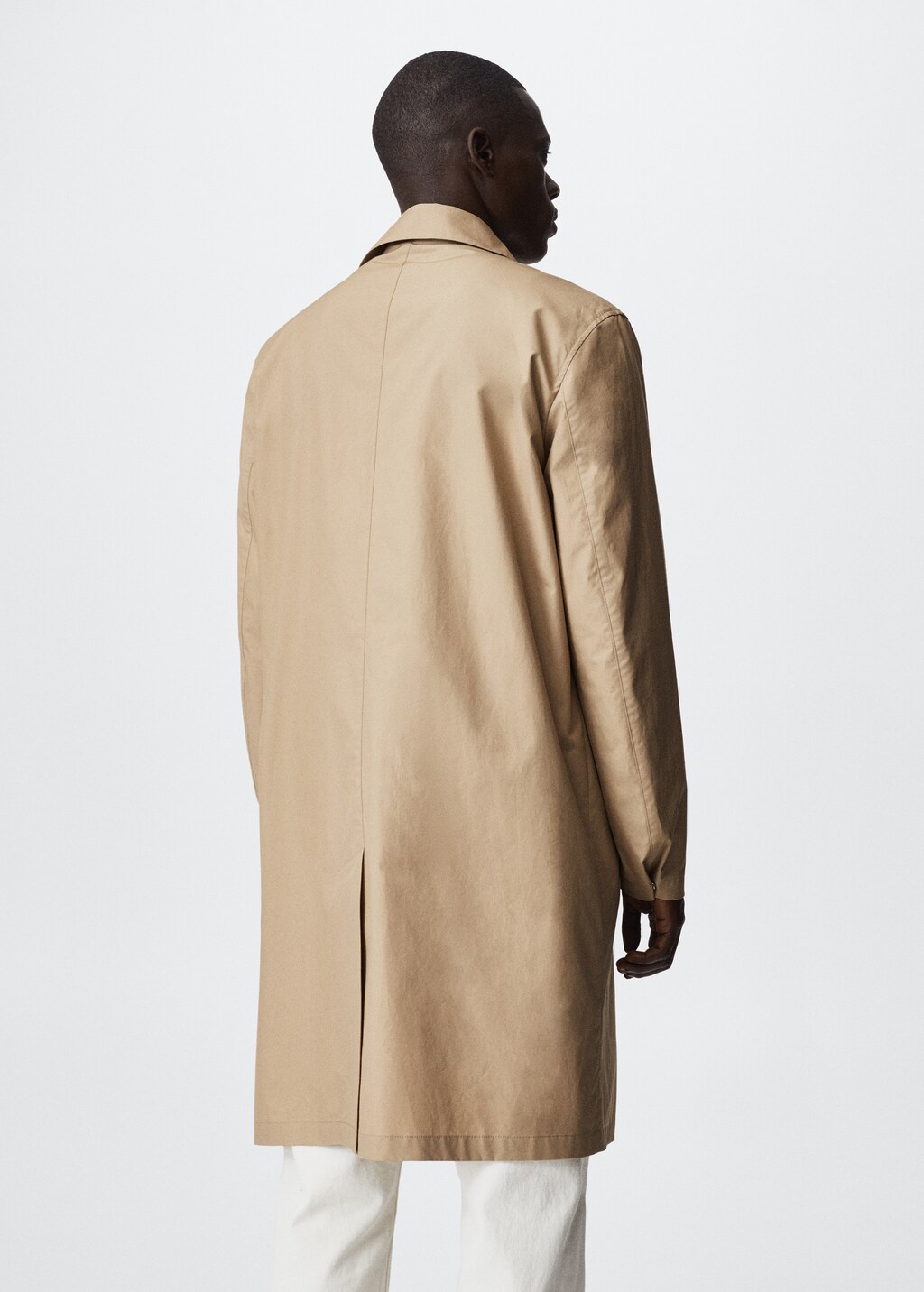 POSTELEGANT COTTON REVER COAT 40L Taupe（POSTELEGANT COTTON