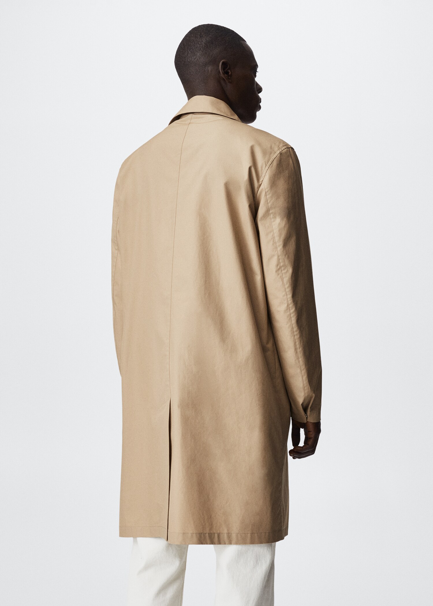 Trench coton hydrofuge - Verso de l’article