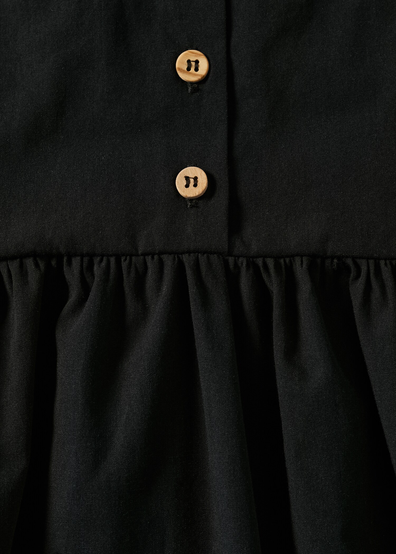 Buttons cotton dress - Details of the article 8