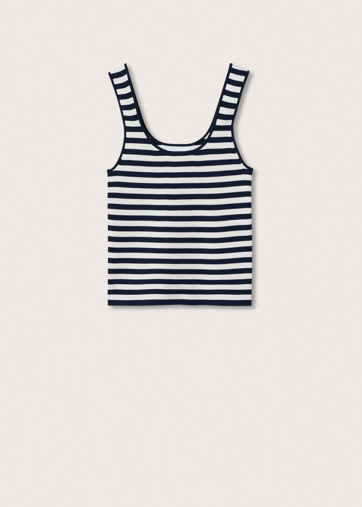 Gestreiftes Jersey-Top - Artikel ohne Model