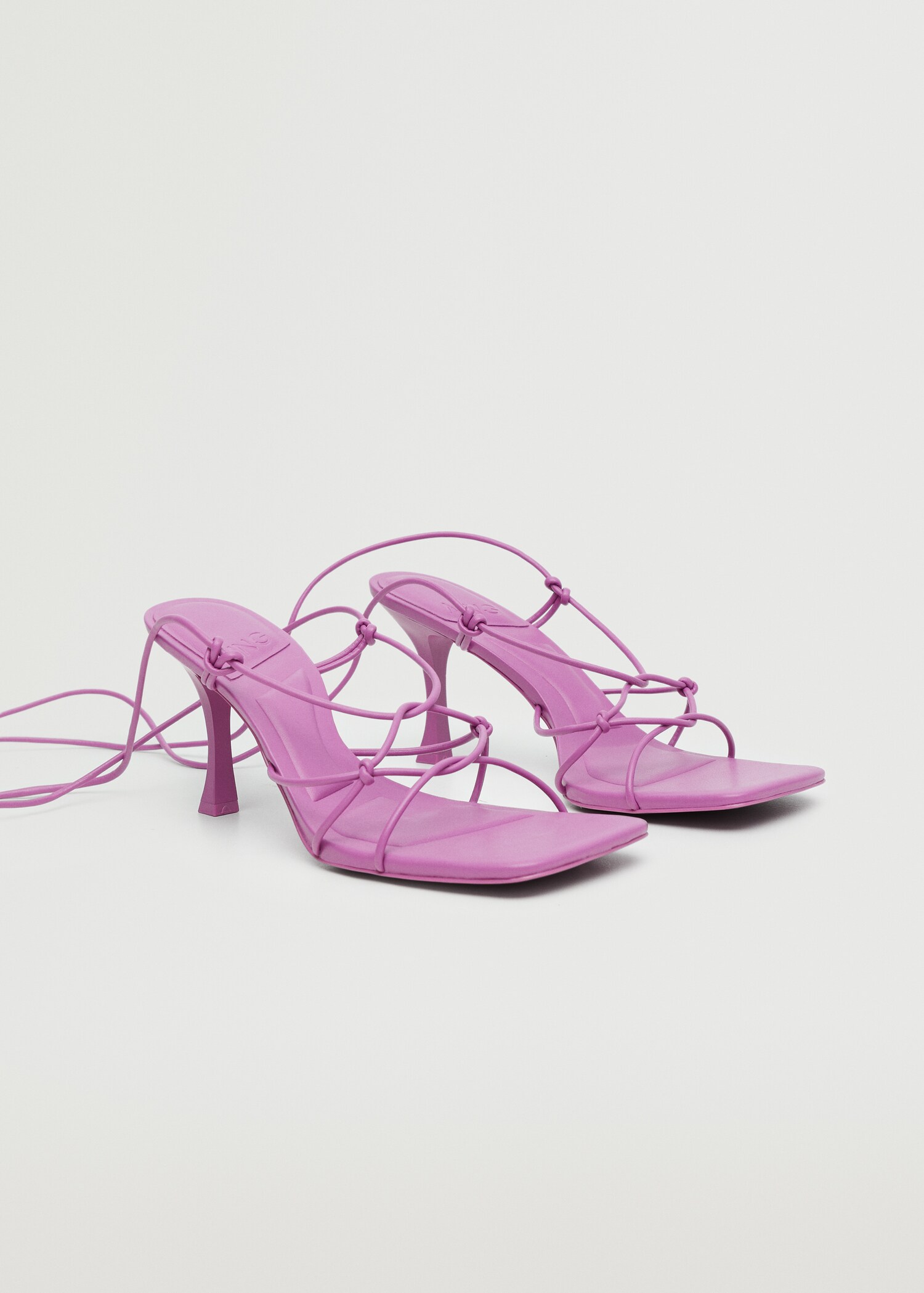 Heel strips sandals - Medium plane