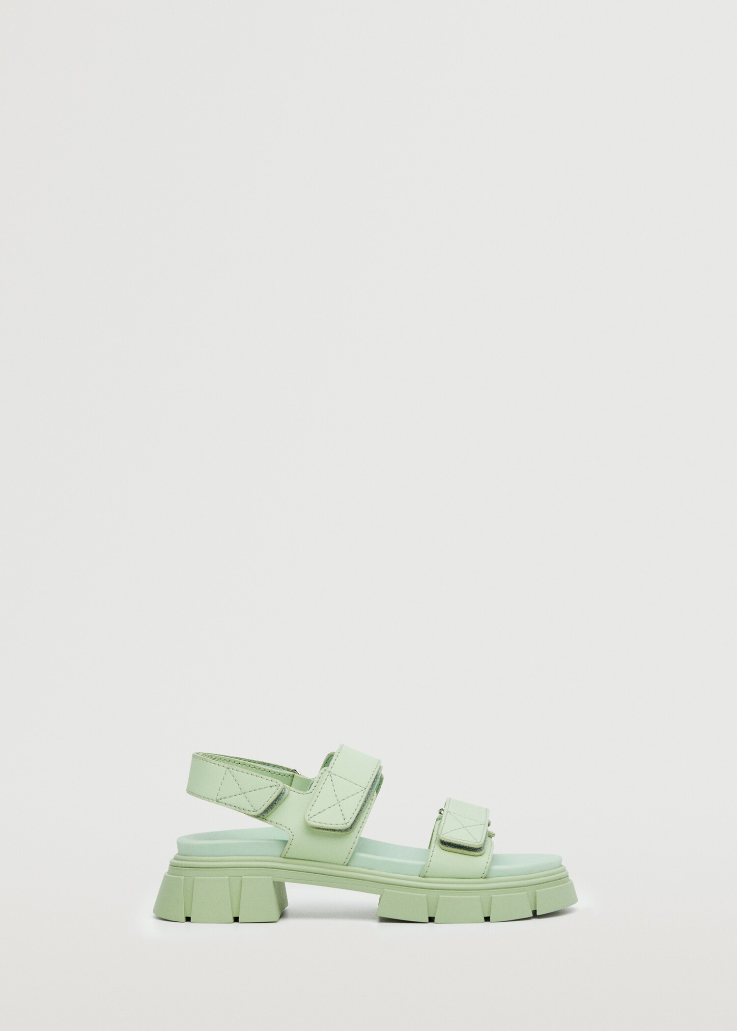 Toothed platform sandal - Article without model