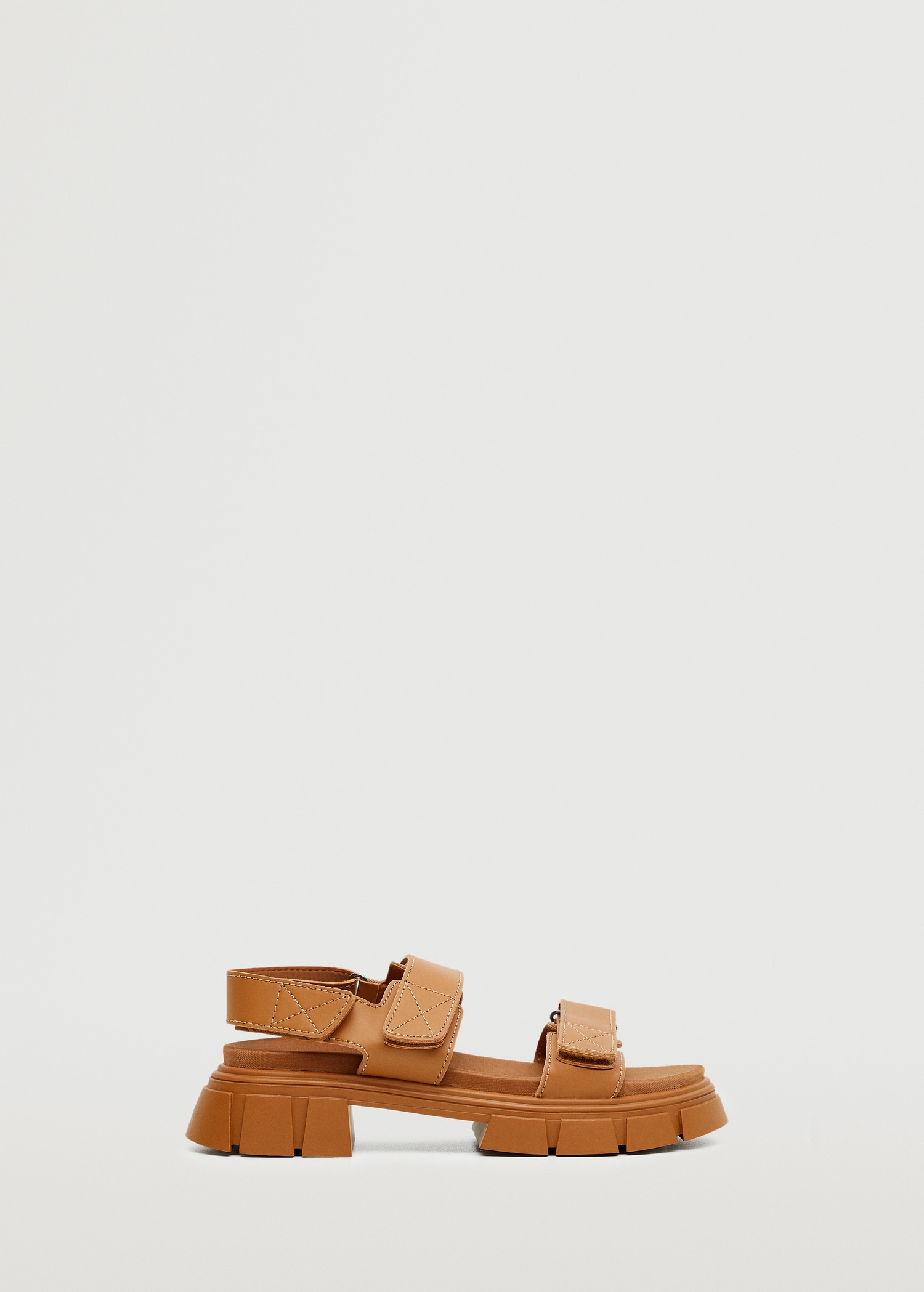 Toothed platform sandal - Article without model